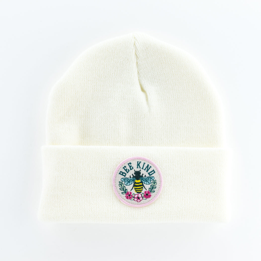 Bee Kind | Pearl - Adult Beanie