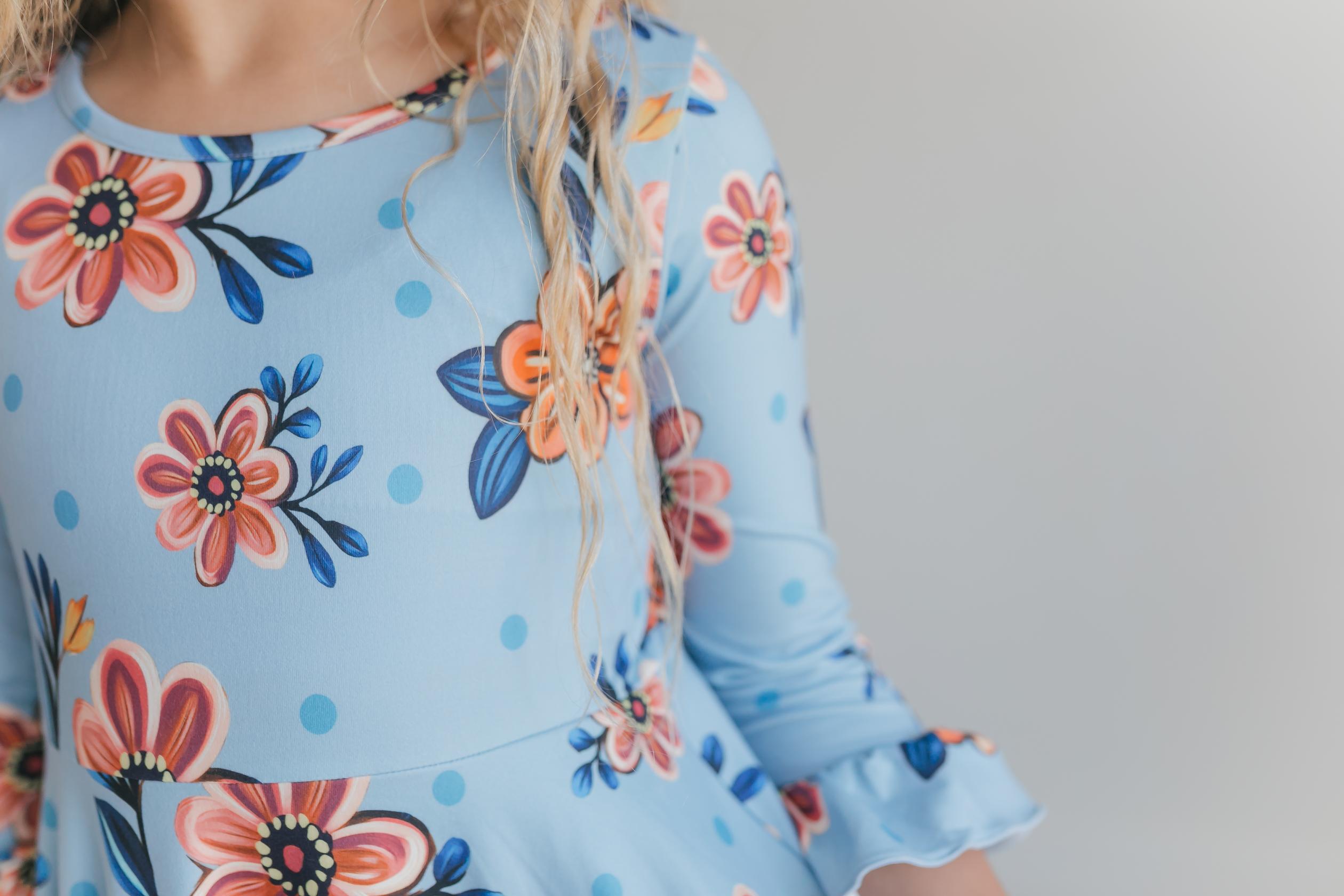 Bella Winter Garden Ruffles Dress