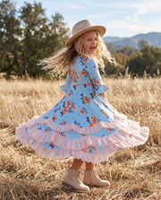 Bella Winter Garden Ruffles Dress