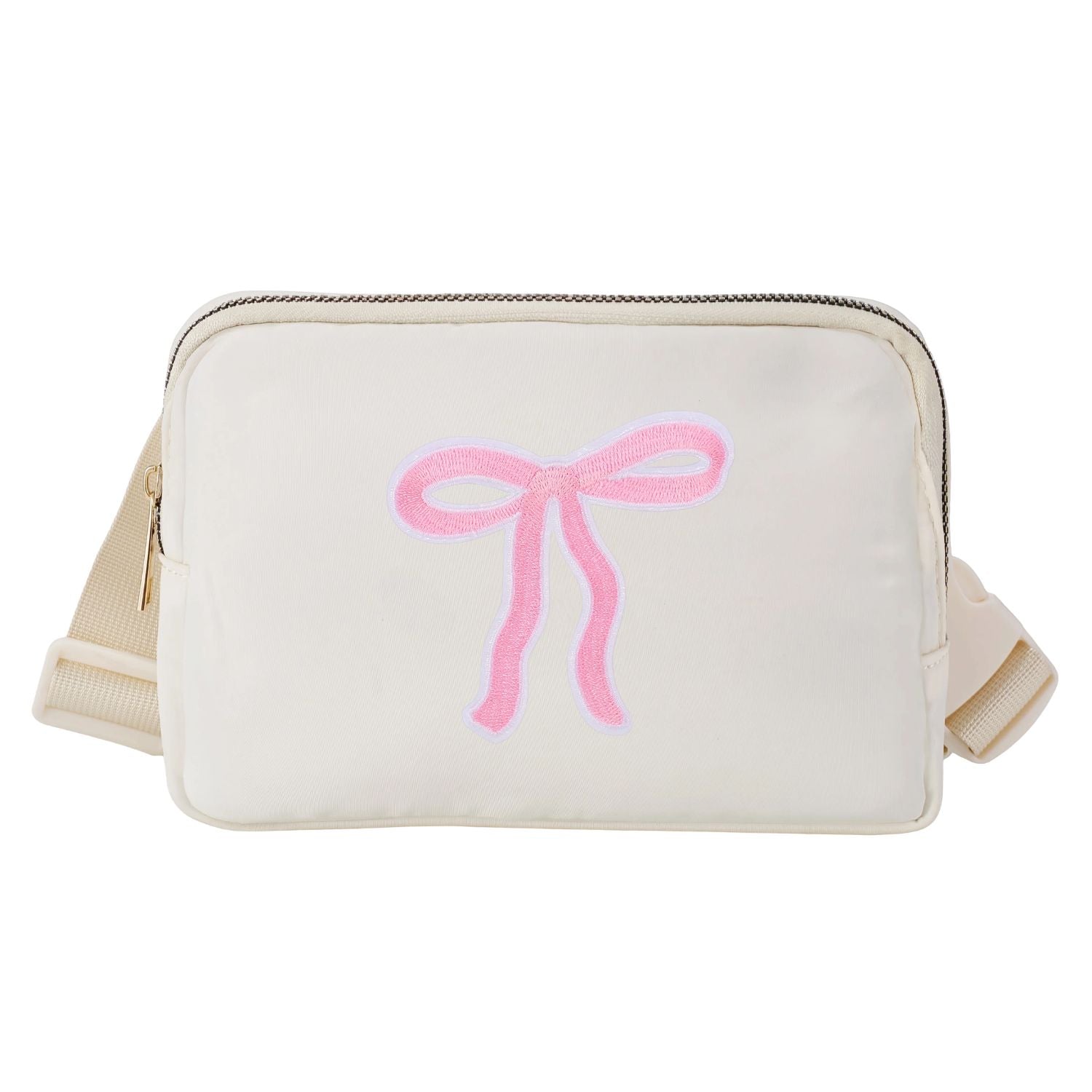 Coquette Bow Patch Belt Bag