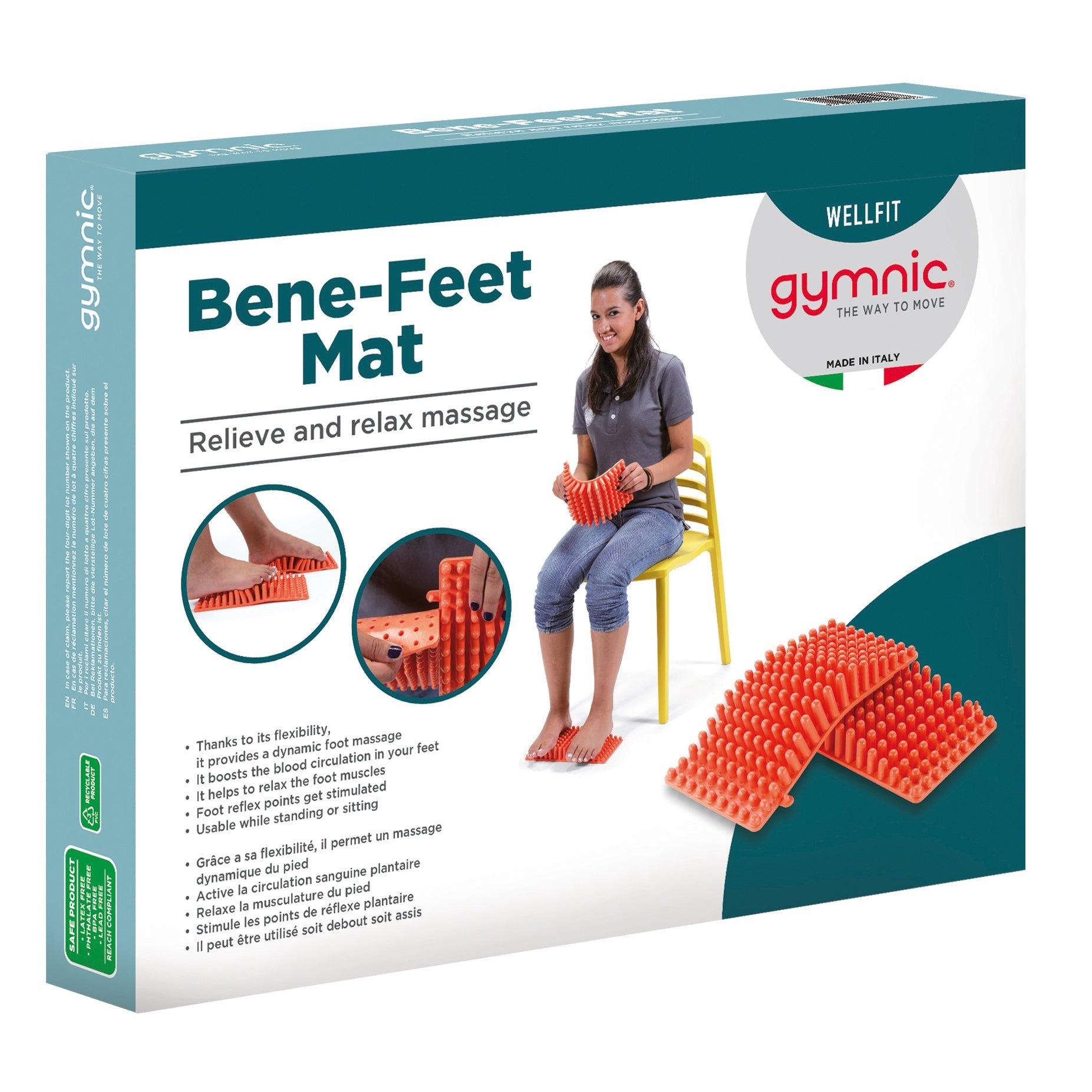 Gymnic Bene-Feet Mat Set