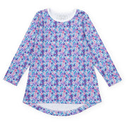 Berkeley Girls' Shirt Dress Blackberry Floral