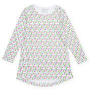 Berkeley Girls' Shirt Dress Mod Holiday Pink