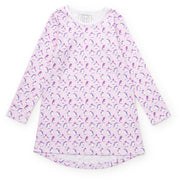 Berkeley Girls' Shirt Dress Penguin Party Pink