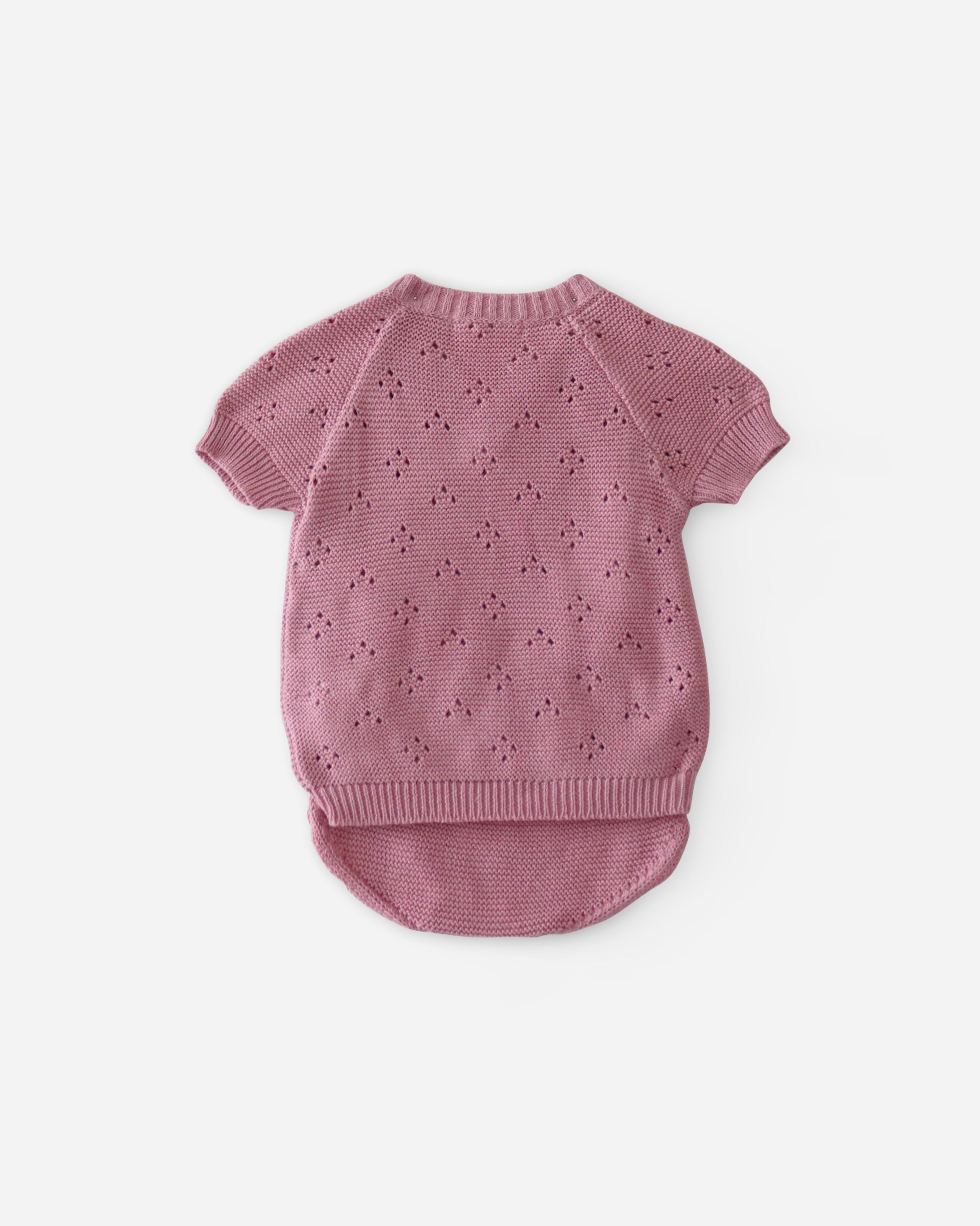 Berry Knit Set ~ Rose