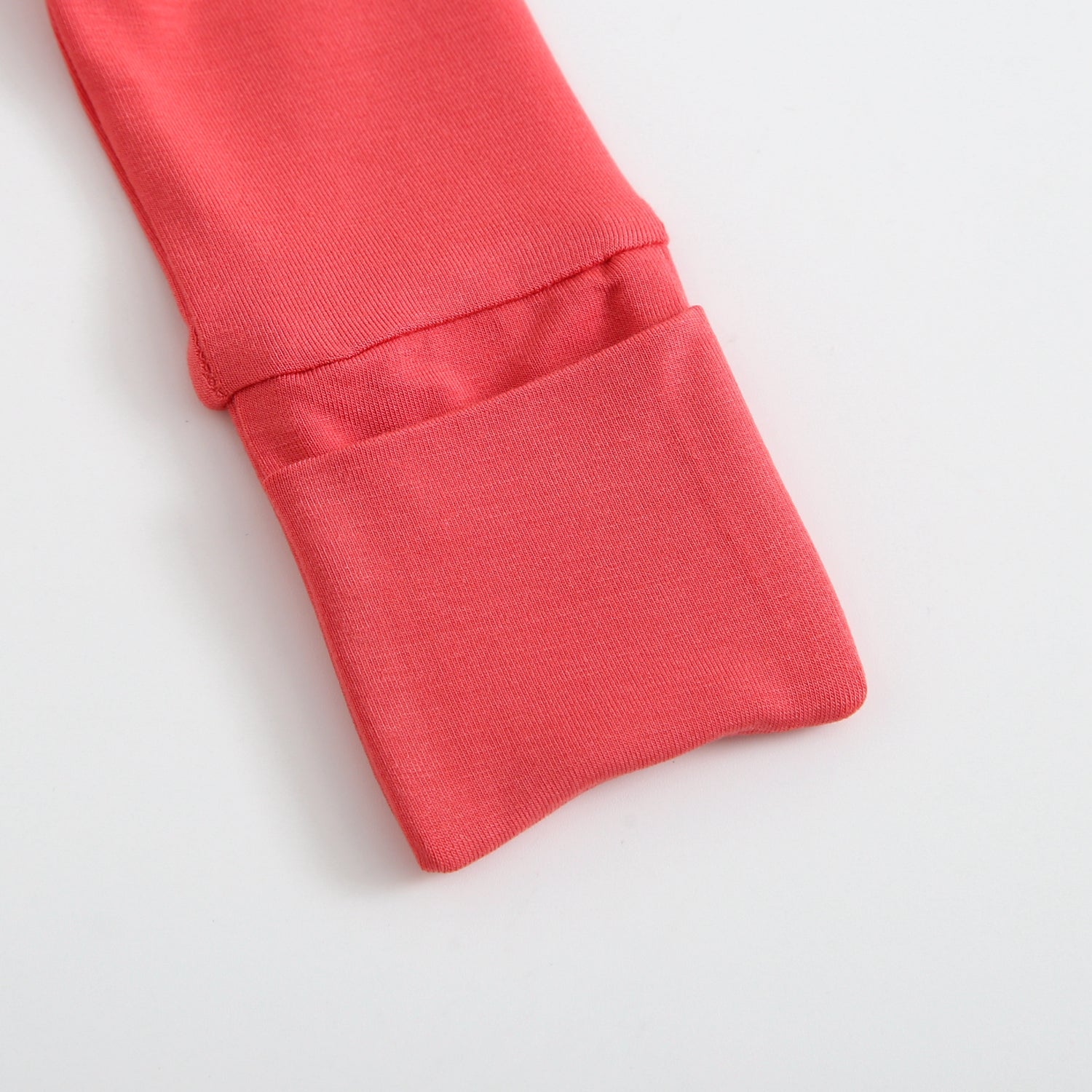 Berry Red Zippered Baby Romper