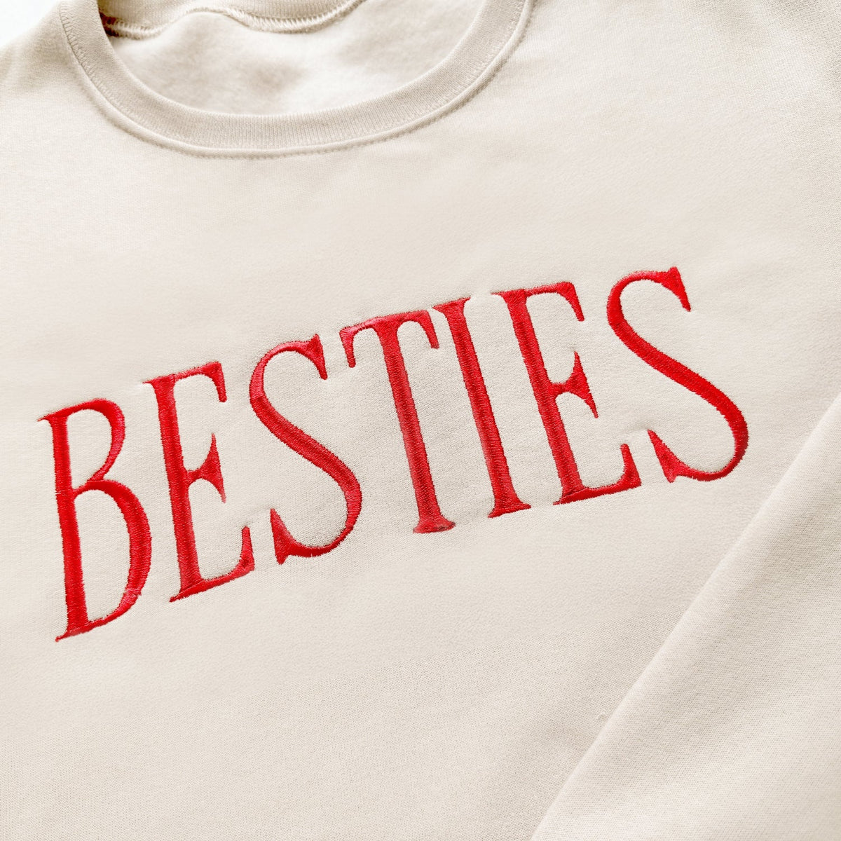 Besties Matching Outfits | Mom And Mini Embroidered Set