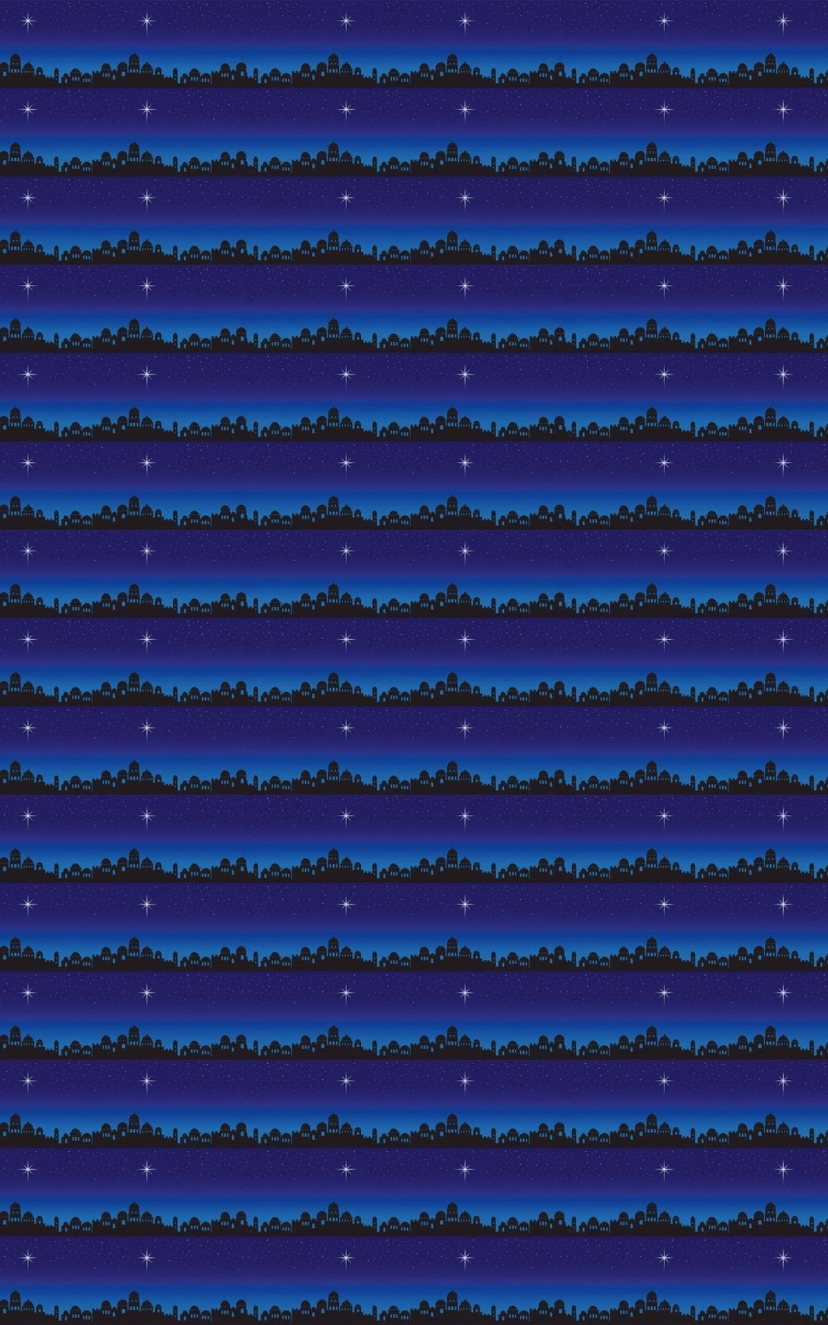 Bethlehem Silhouette Wrapping Paper