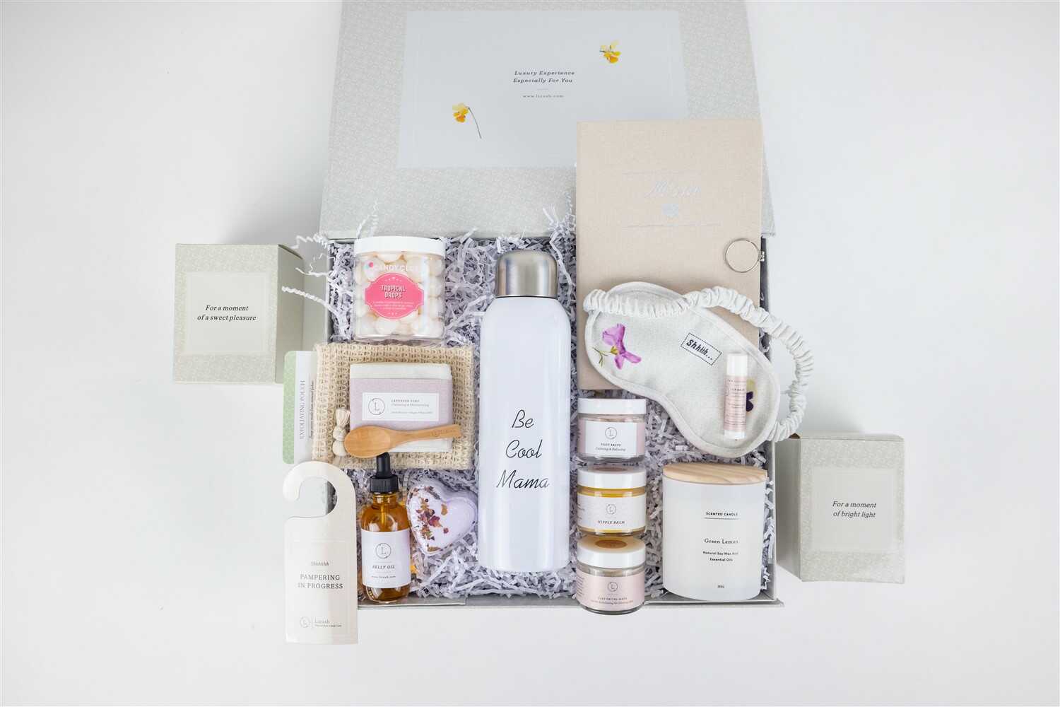 New Mom Gift, Pampering Natural Skincare Gift For New Mom