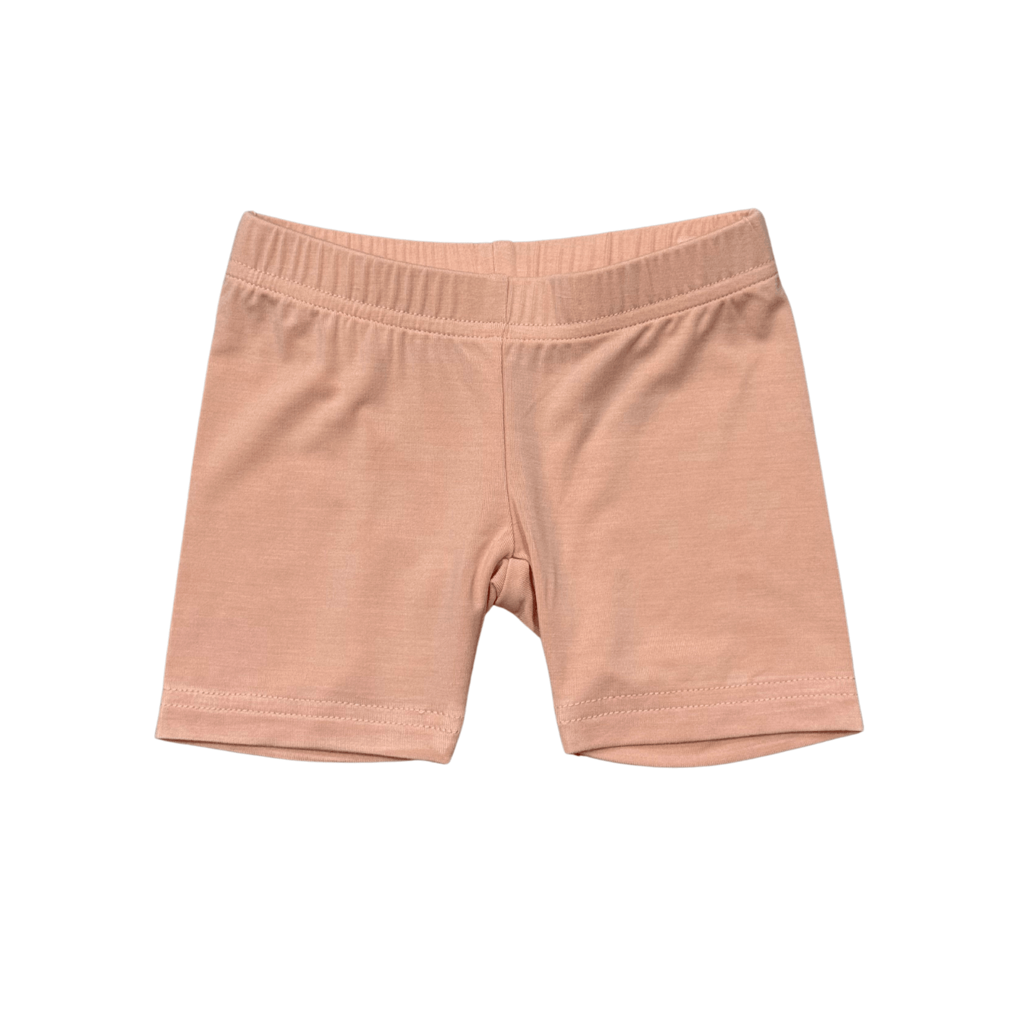 Girls Biker Shorts In Peachy Blush