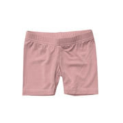 Girls Biker Shorts In Spring Mauve