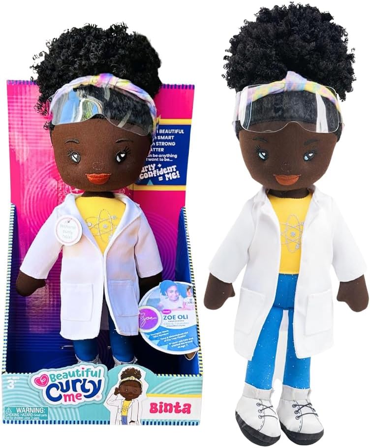Binta Scientist 14 Inch Plush Doll