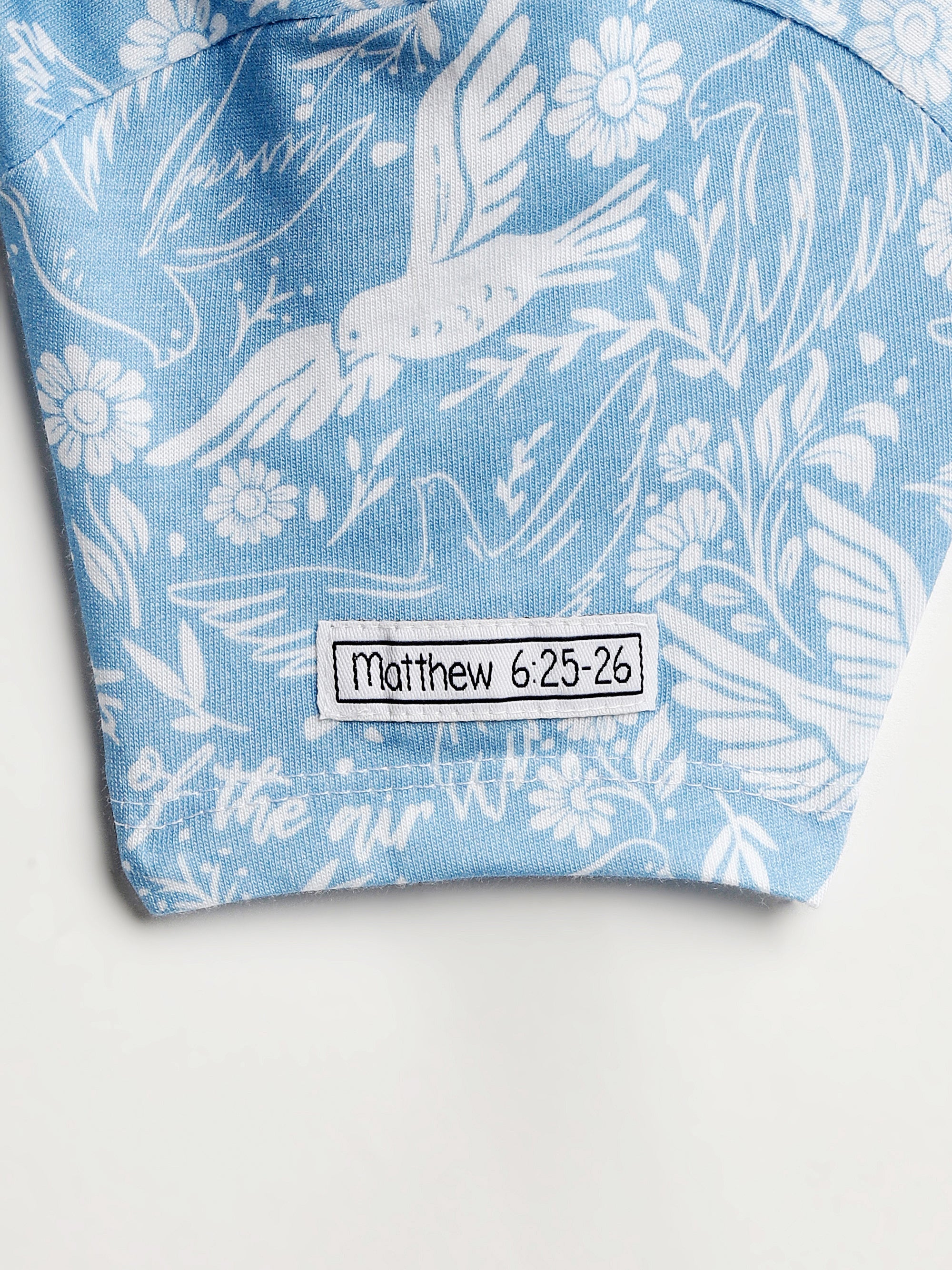 Birds Of The Air Twirl Dress Cotton