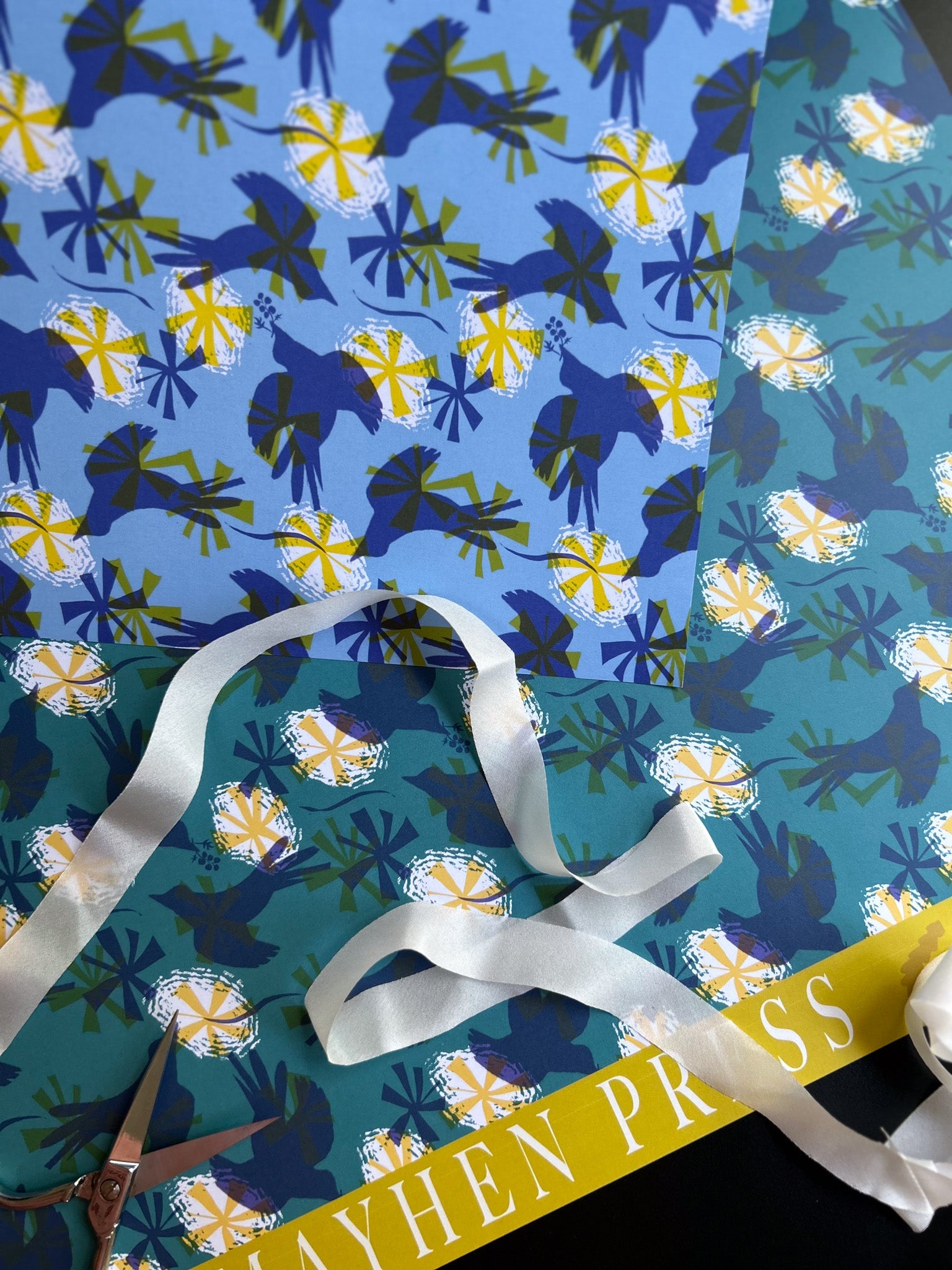 Birds And Sparks Pattern Sheet