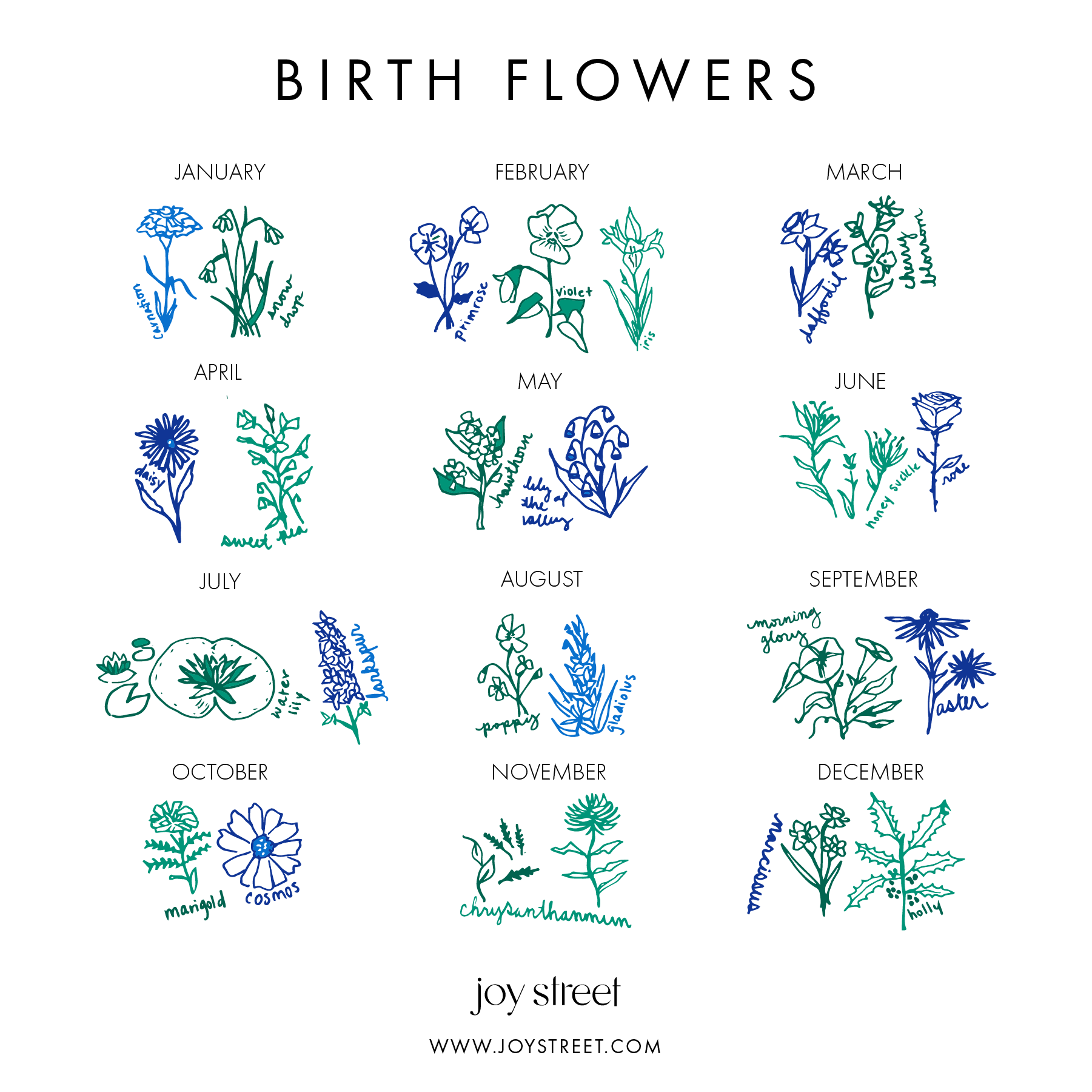 Birth Flowers Emilia Lounge Girls Dress