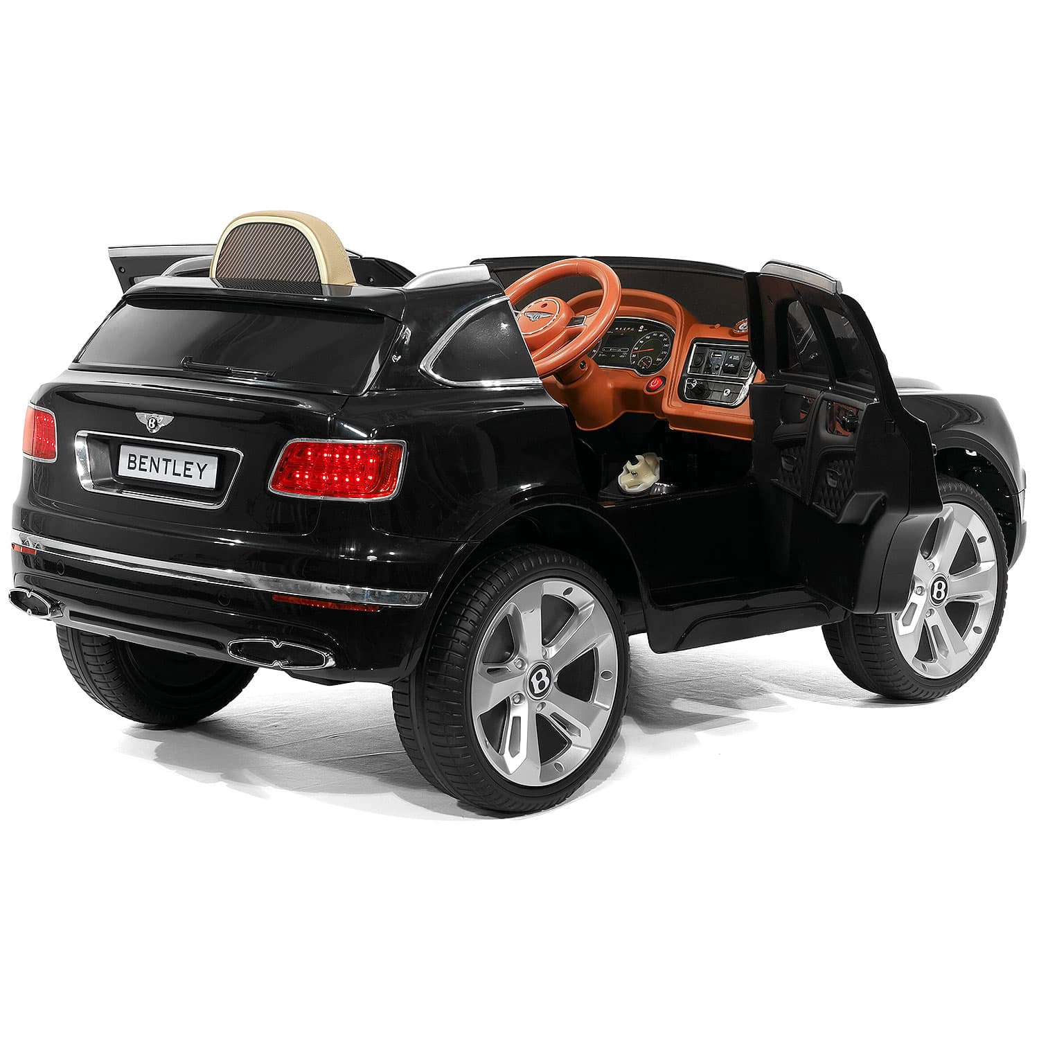 Bentley Bentayga 12v Kids Ride On Car Suv With R/c Parental Remote Control | Black