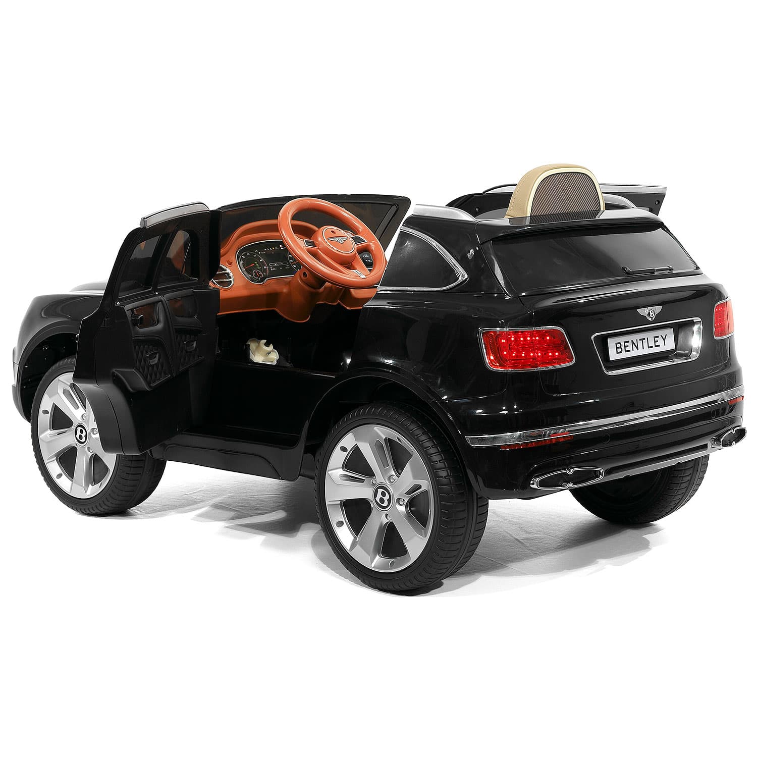 Bentley Bentayga 12v Kids Ride On Car Suv With R/c Parental Remote Control | Black