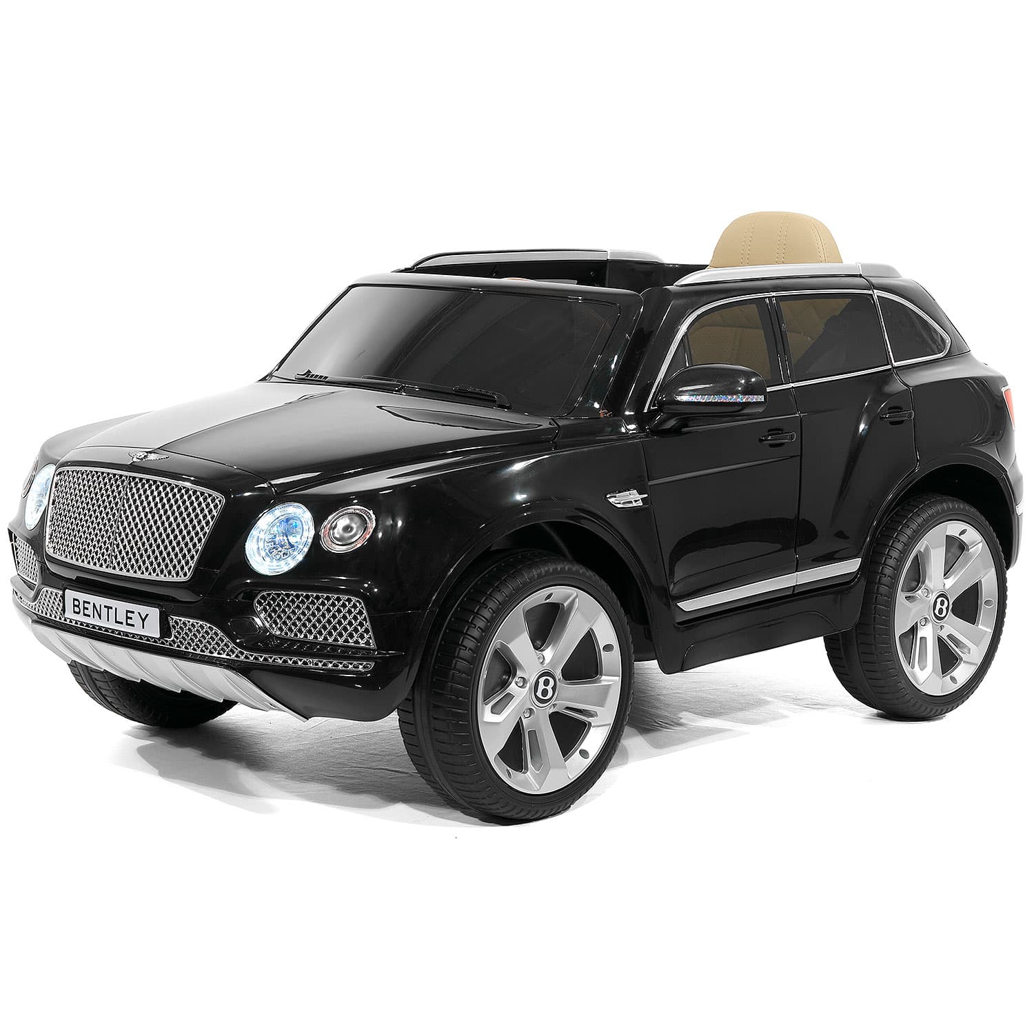 Bentley Bentayga 12v Kids Ride On Car Suv With R/c Parental Remote Control | Black