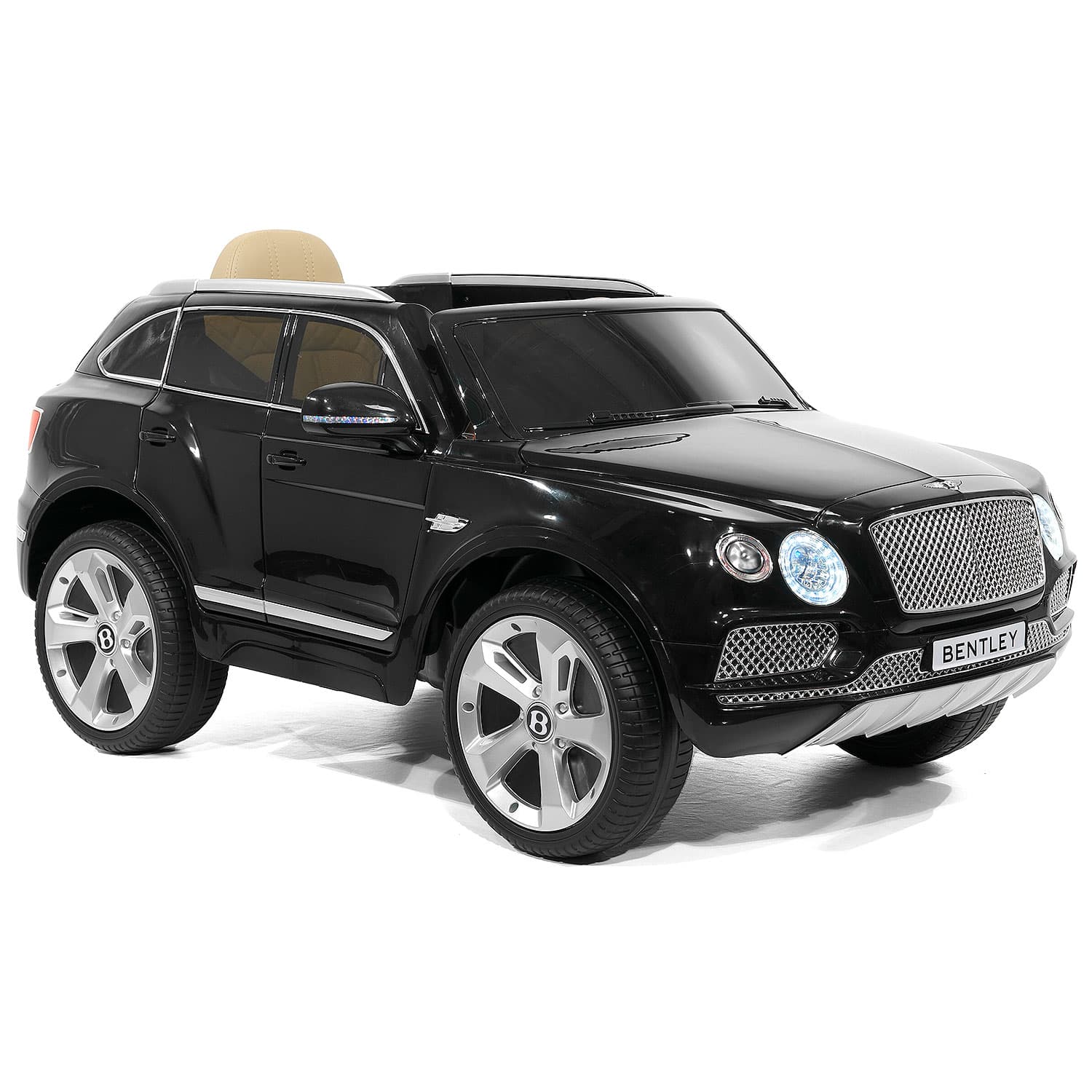 Bentley Bentayga 12v Kids Ride On Car Suv With R/c Parental Remote Control | Black