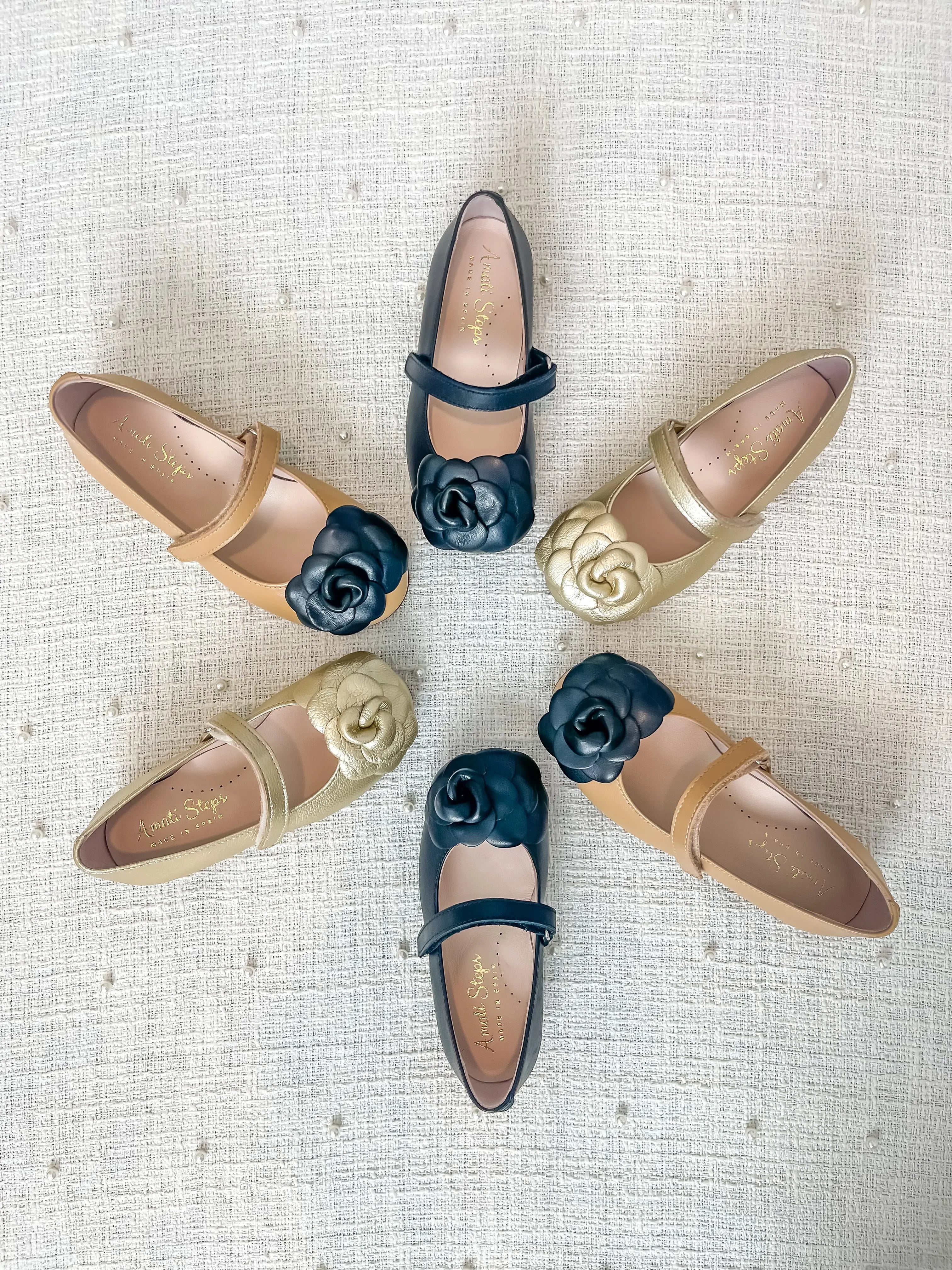 Camille- Tan/black Leather Mary Jane Shoes