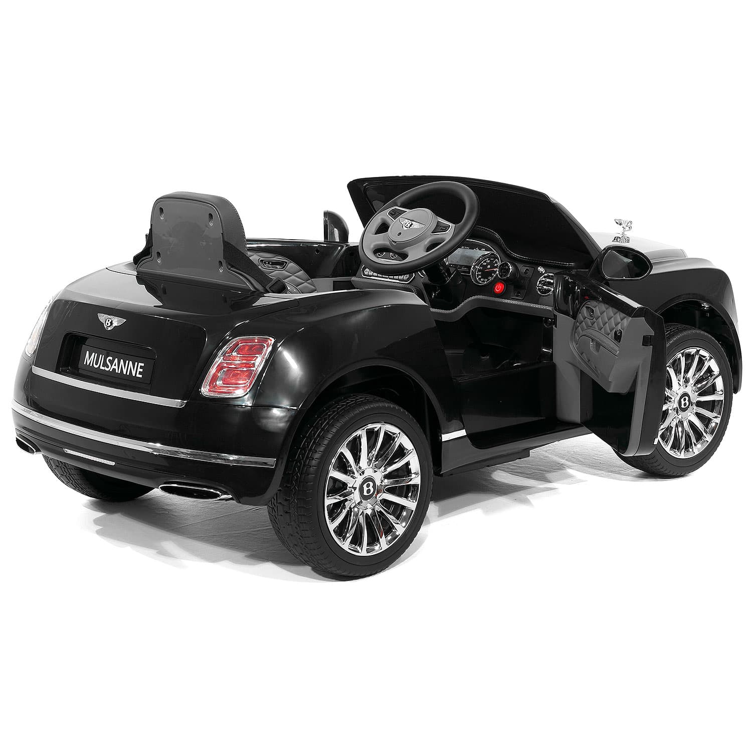 Bentley Mulsanne 12v Kids Ride On Car With Parental Remote Control | Black