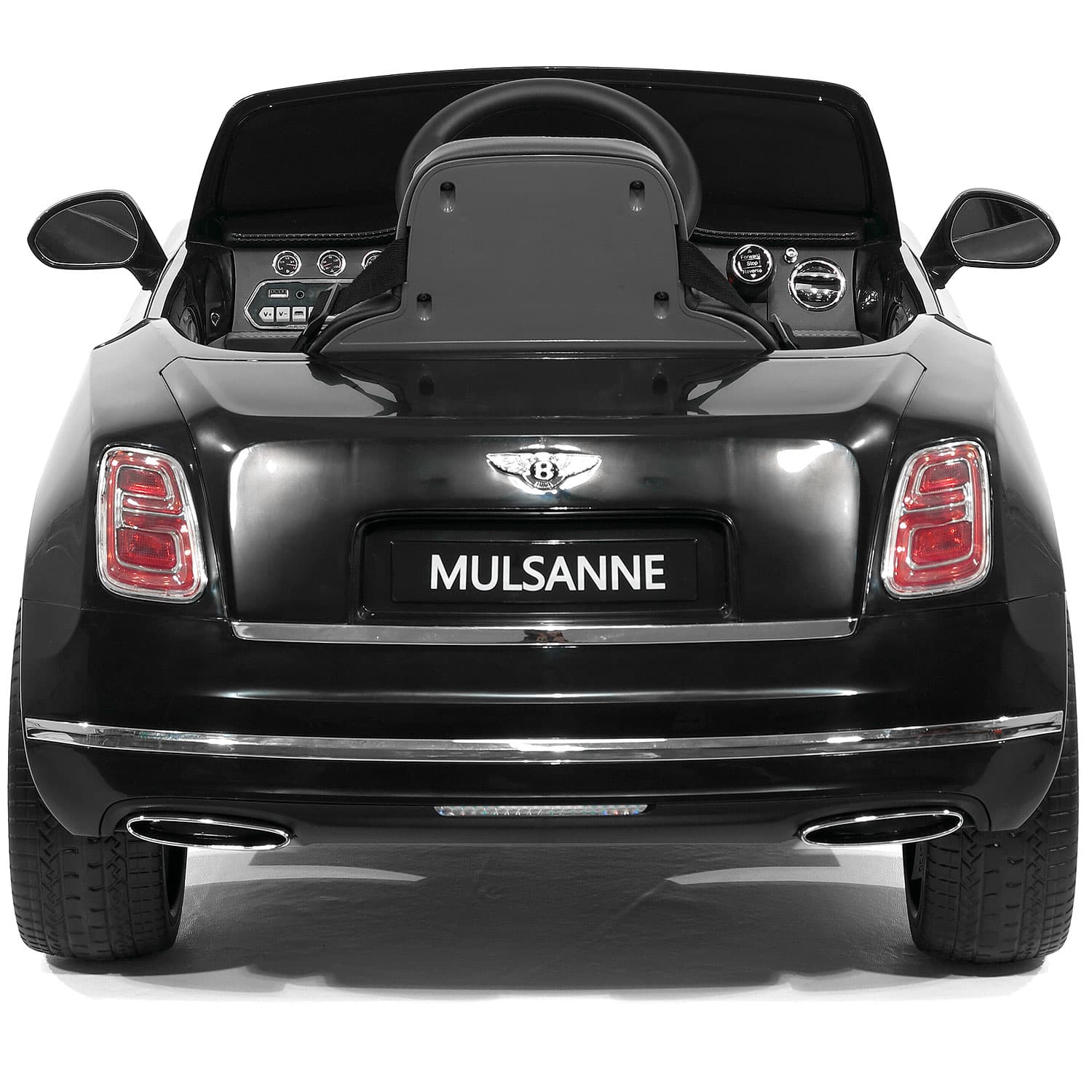 Bentley Mulsanne 12v Kids Ride On Car With Parental Remote Control | Black