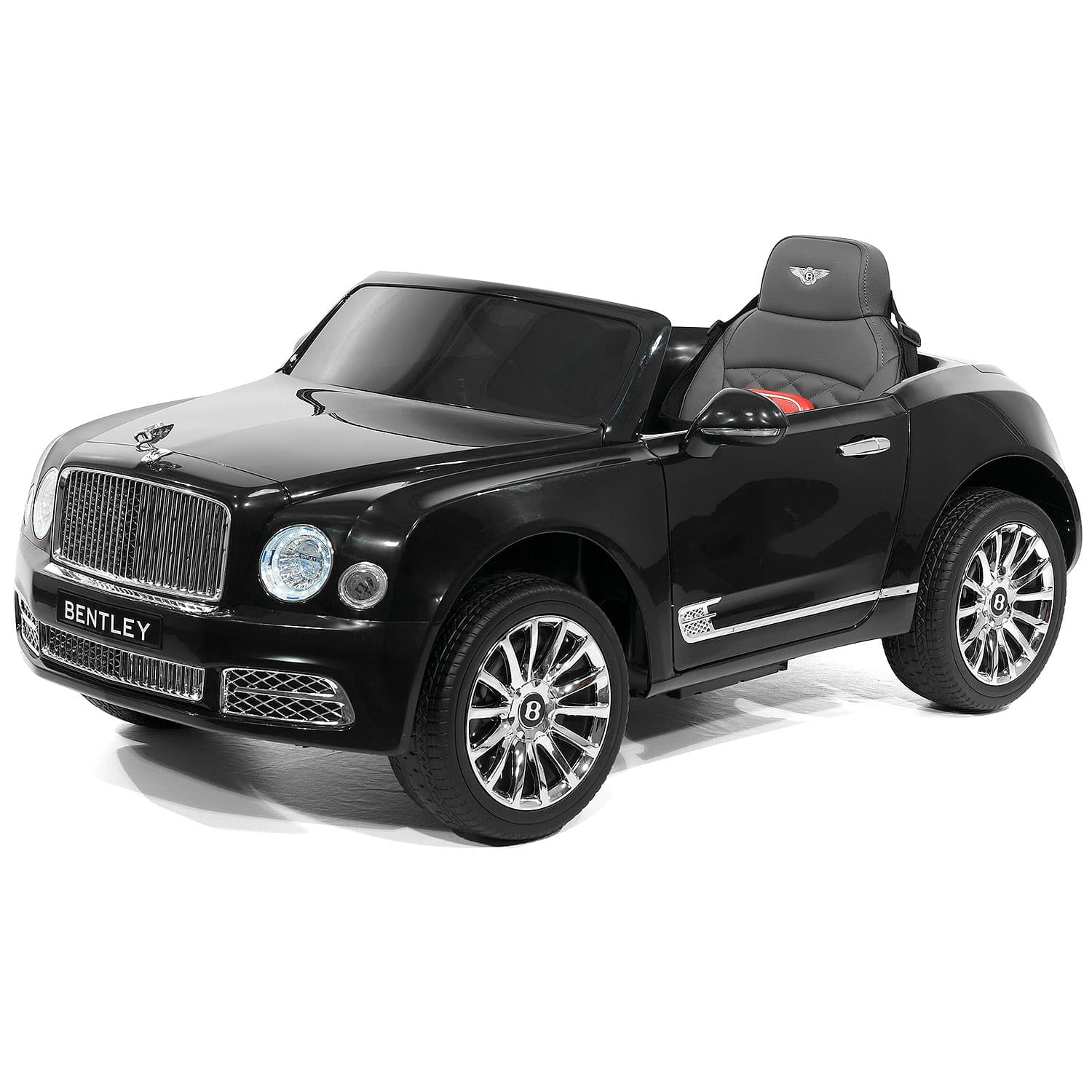 Bentley Mulsanne 12v Kids Ride On Car With Parental Remote Control | Black