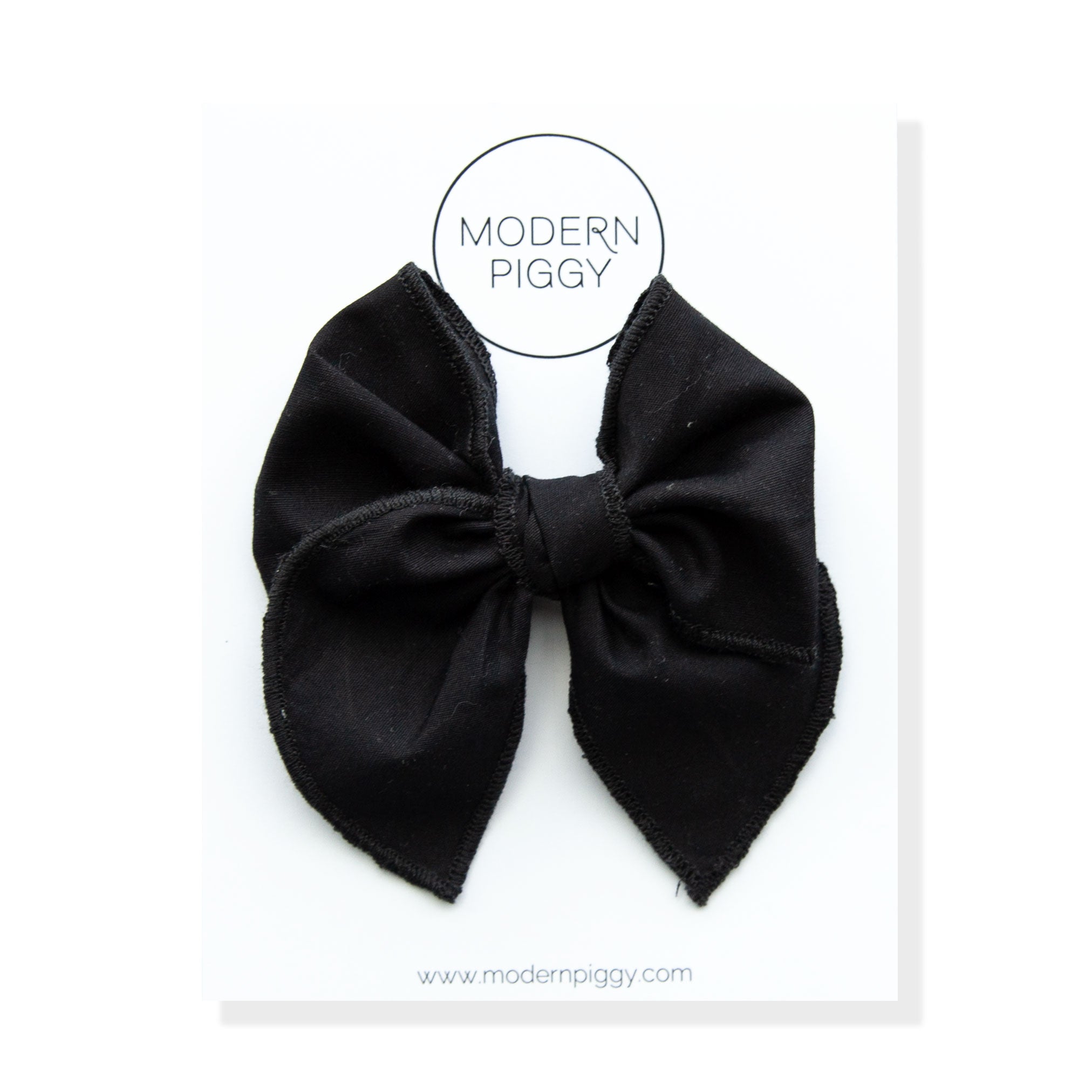 Black | Petite Party Bow