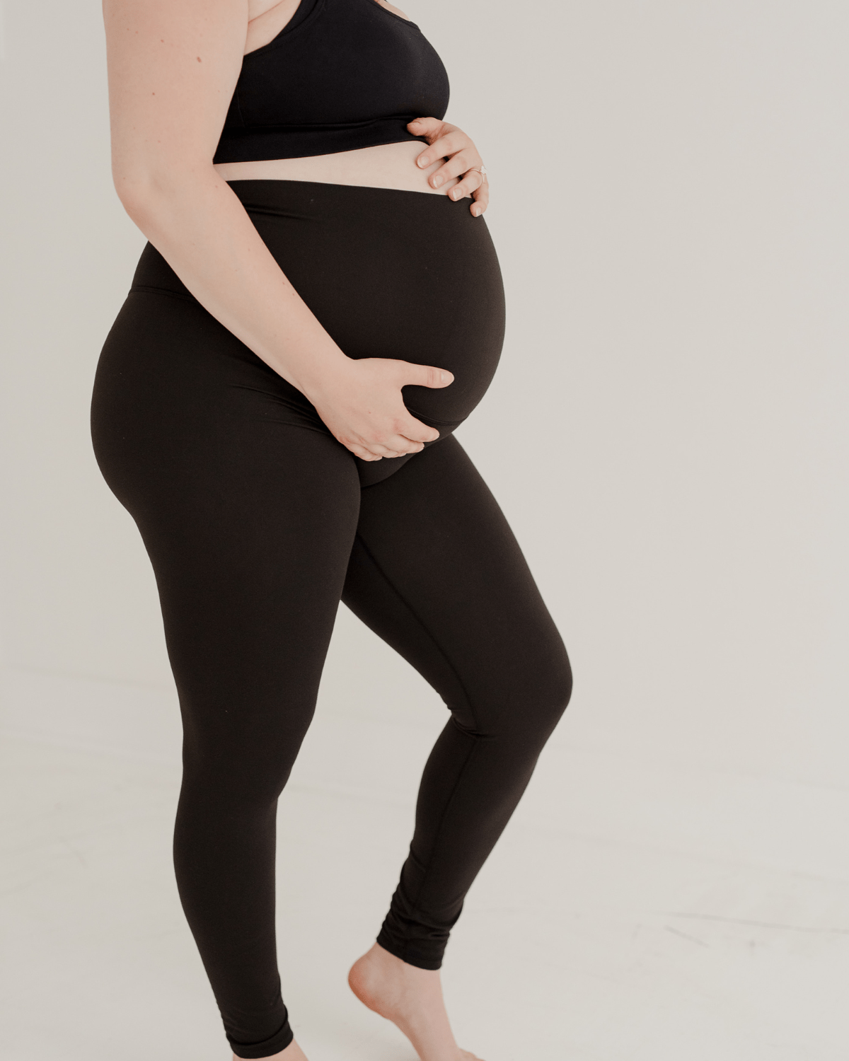 Axk Core Classic Maternity Legging - Black