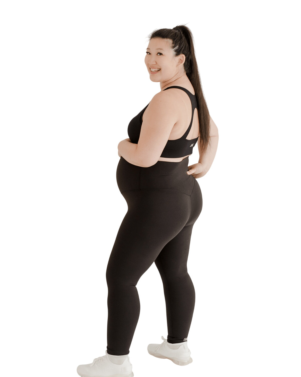 Axk Core Classic Maternity Legging - Black