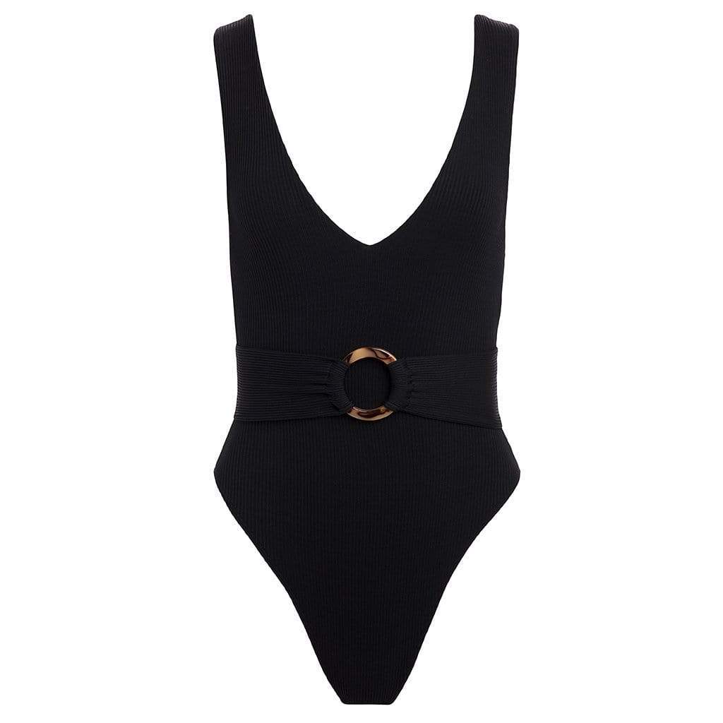 Black Rib Kim One-piece