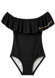 "you Can Be Anything" Black Swimsuit