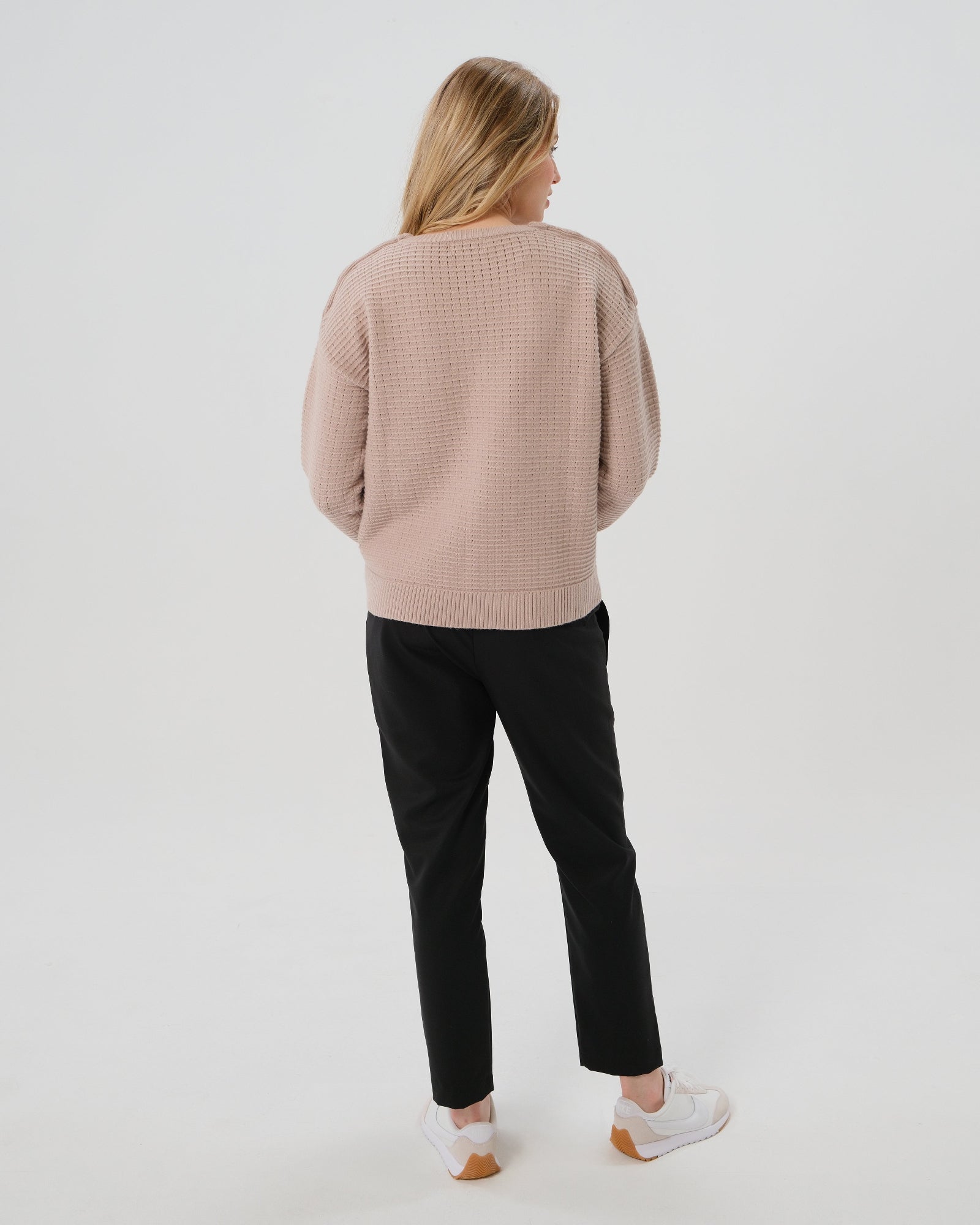 Elizabeth Under Belly Maternity Pants, All-season Wool