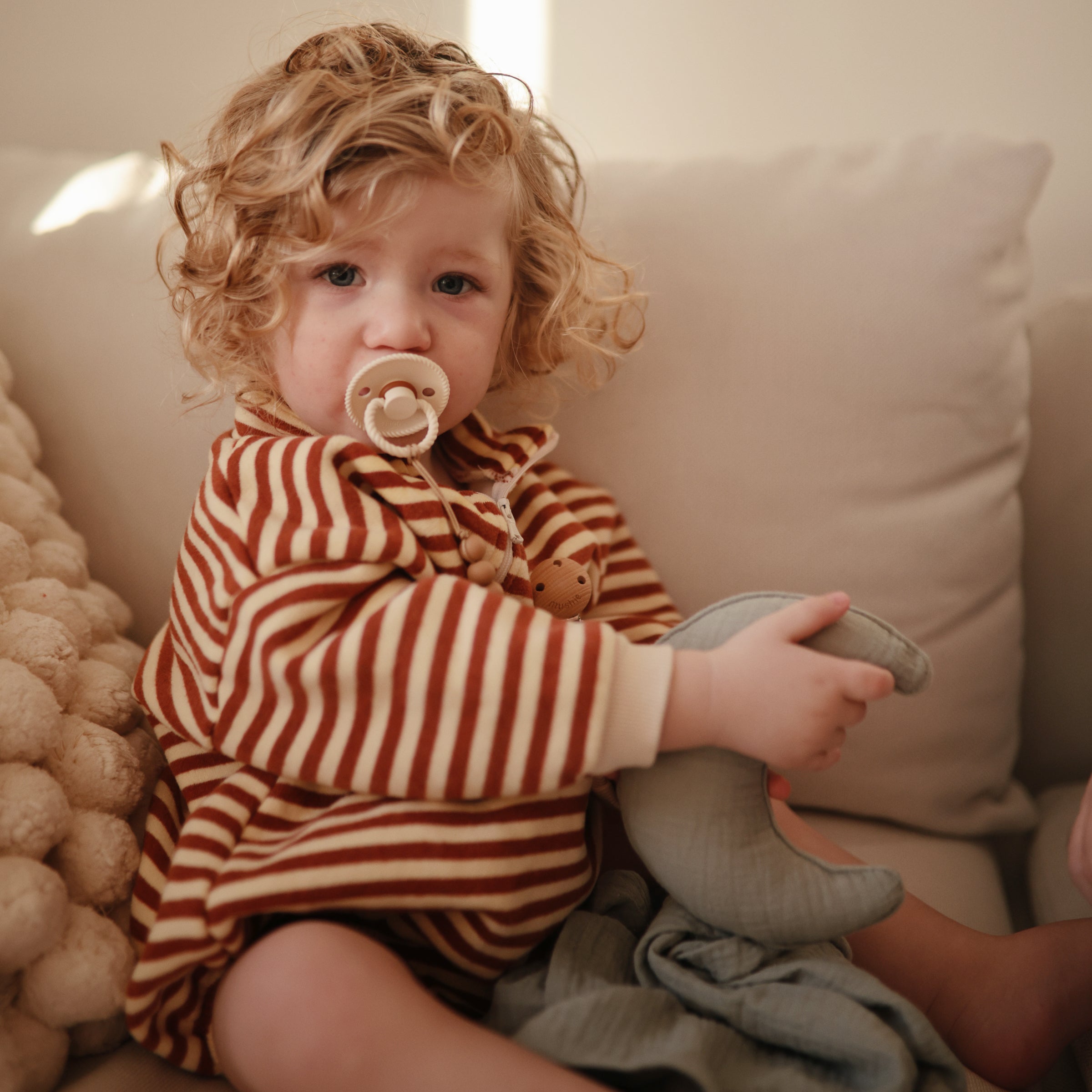 Frigg Rope Natural Rubber Pacifier 2-pack
