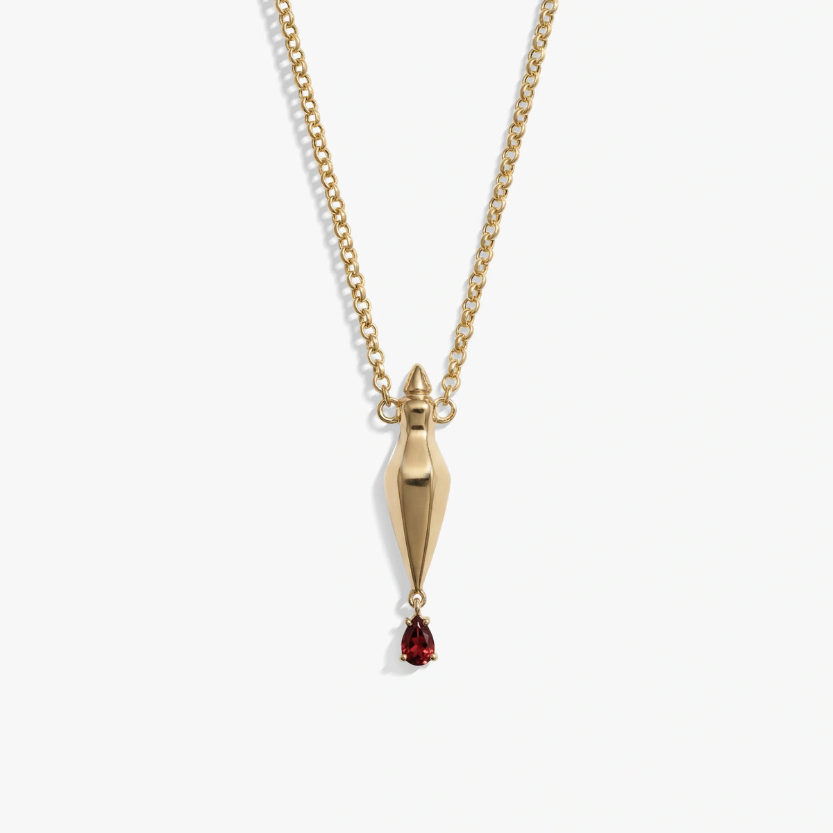 Blood Ritual Vial Necklace