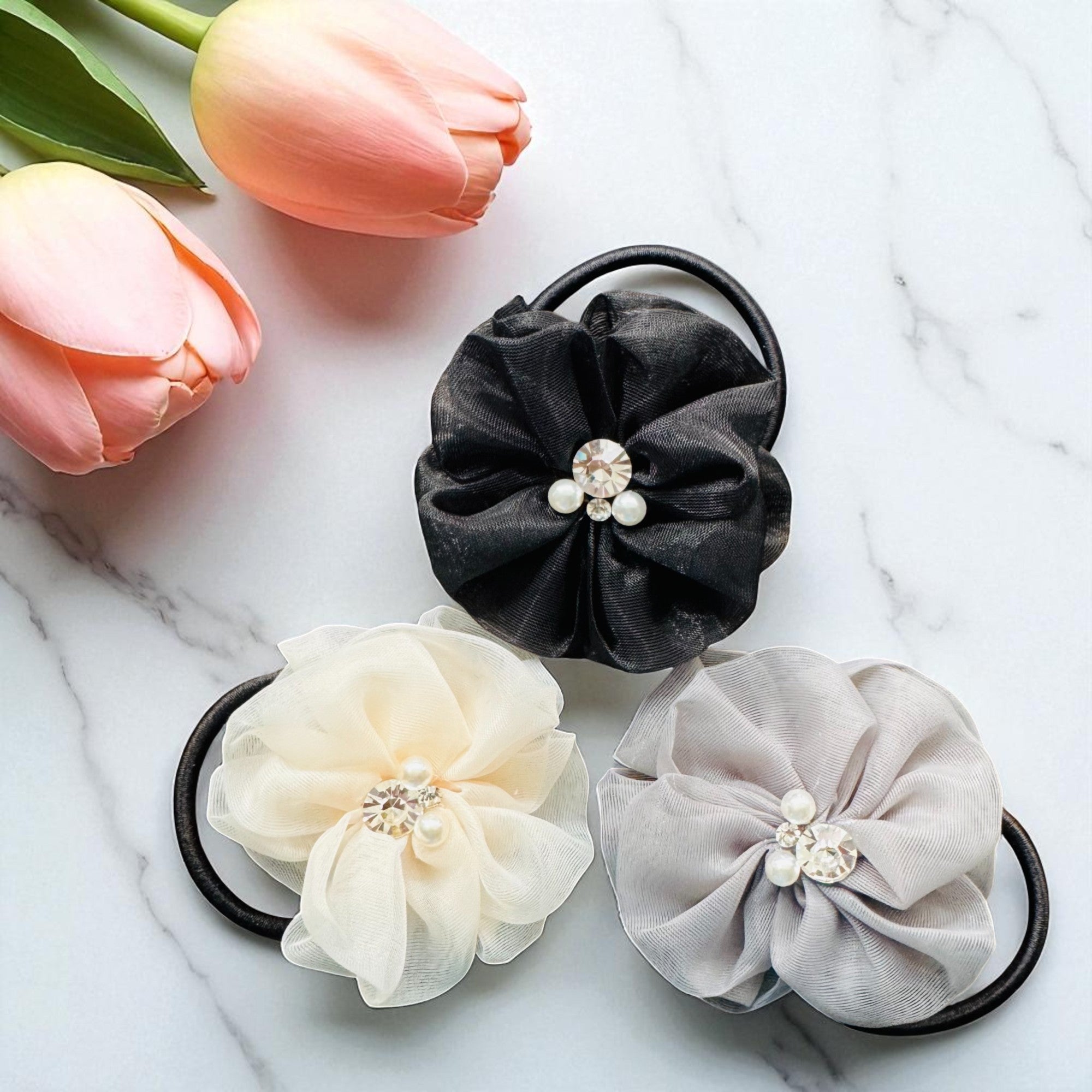 Bloom Knot Hair Ties