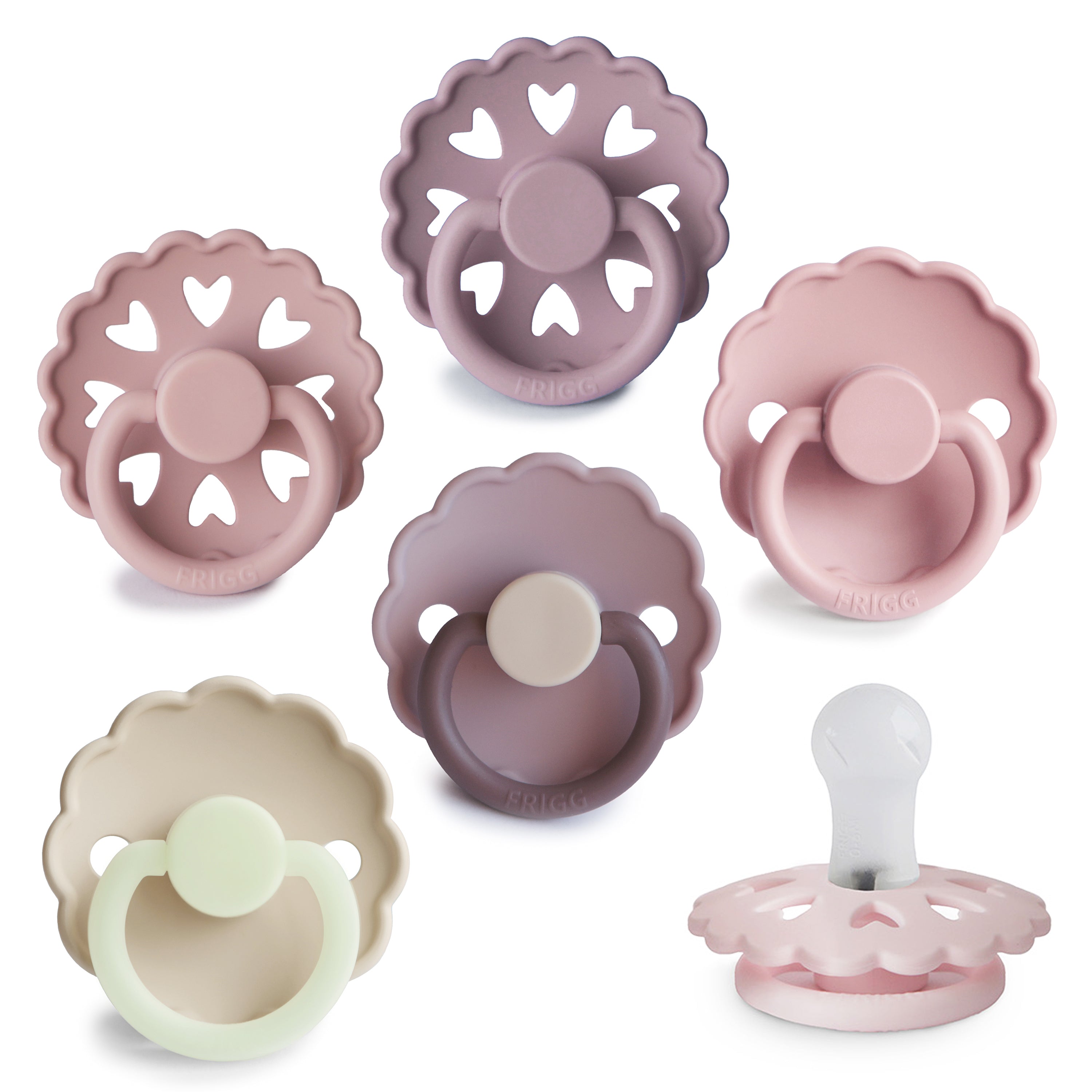 Frigg Silicone Pacifier 6-pack