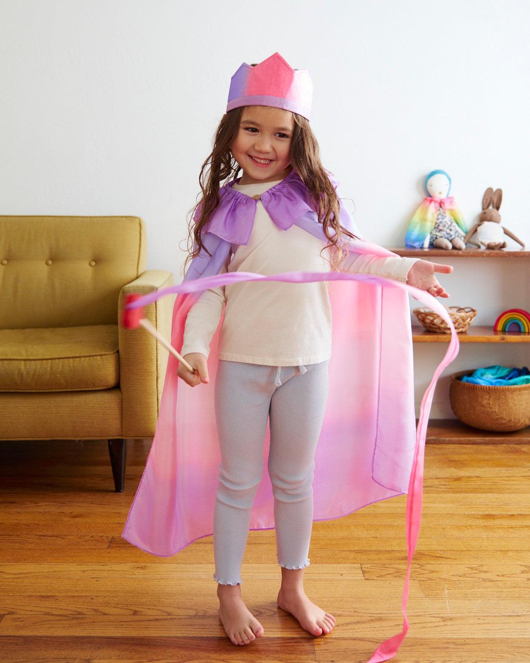 Sarah's Silks Blossom King/queen Dress Up Set