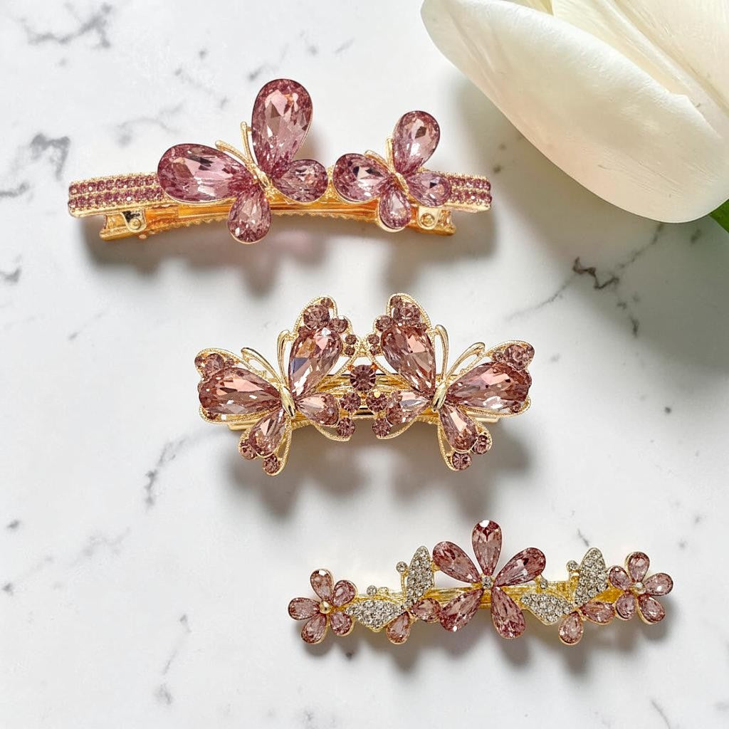 Blossom Garden Hair Clips