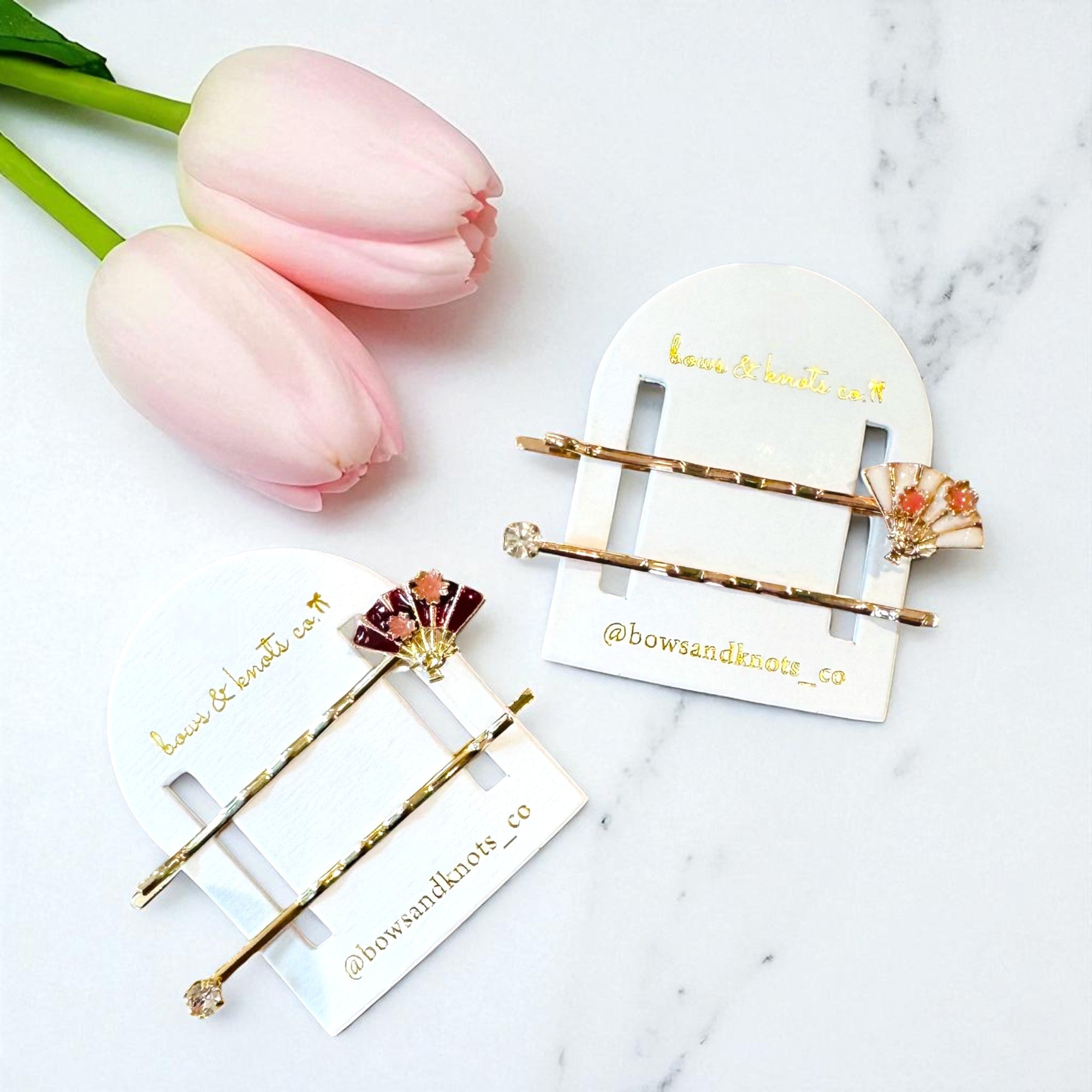 Blossom Sensu Hairclips