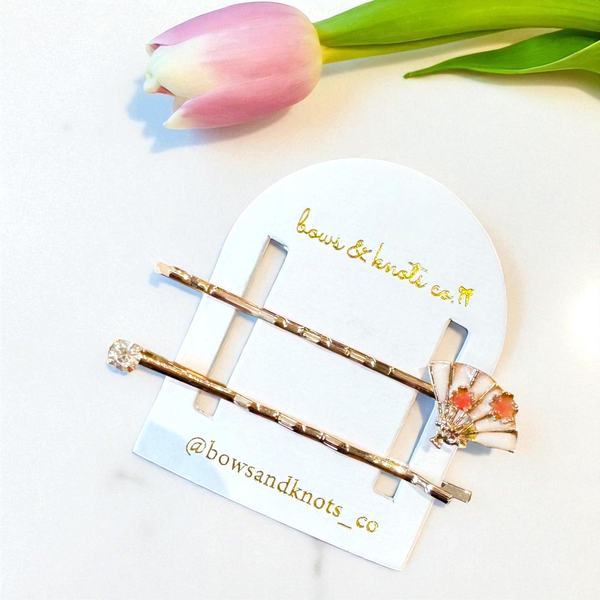 Blossom Sensu Hairclips