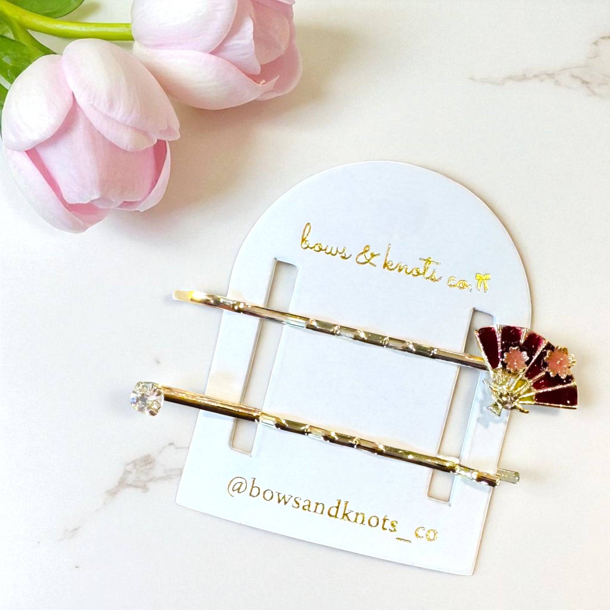Blossom Sensu Hairclips
