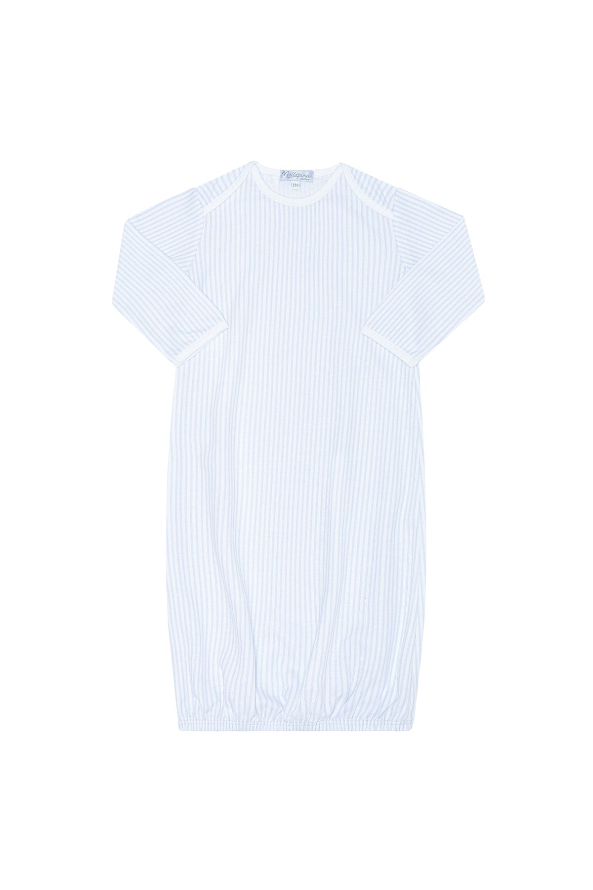 Blue Classic Stripes Gown
