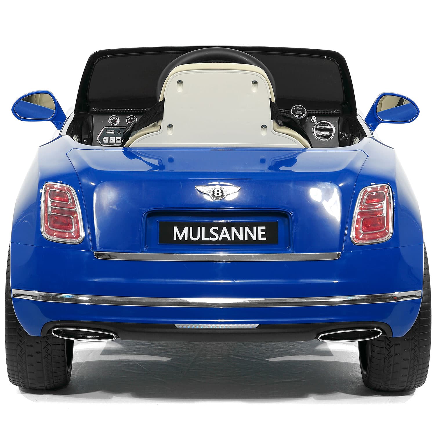 Bentley Mulsanne 12v Kids Ride On Car With Parental Remote Control | Blue