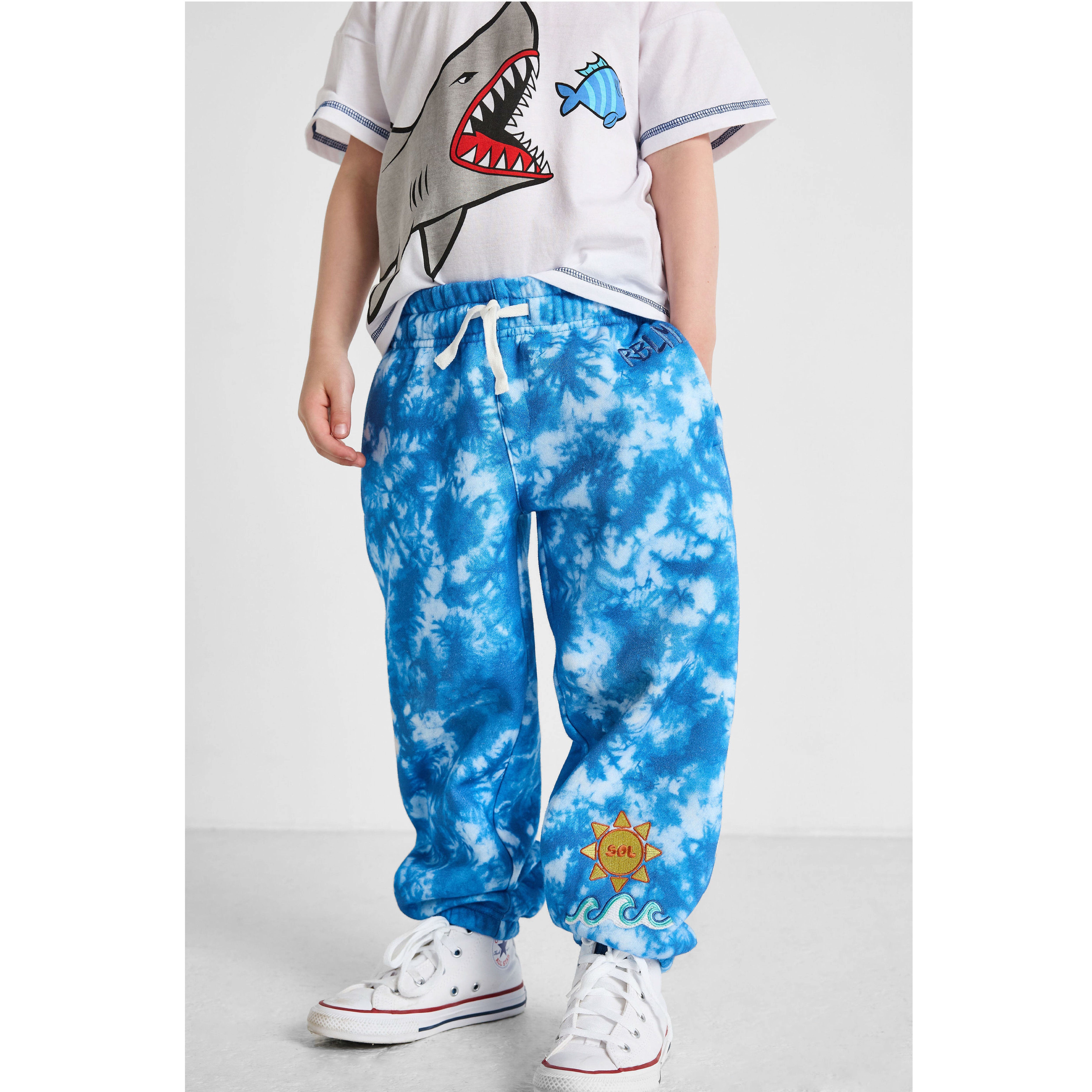 Ocean Tie-dye Joggers