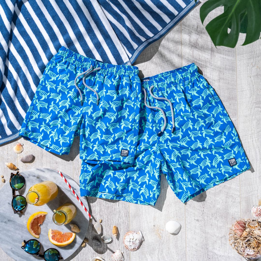 Blue & Ice Green Turtles