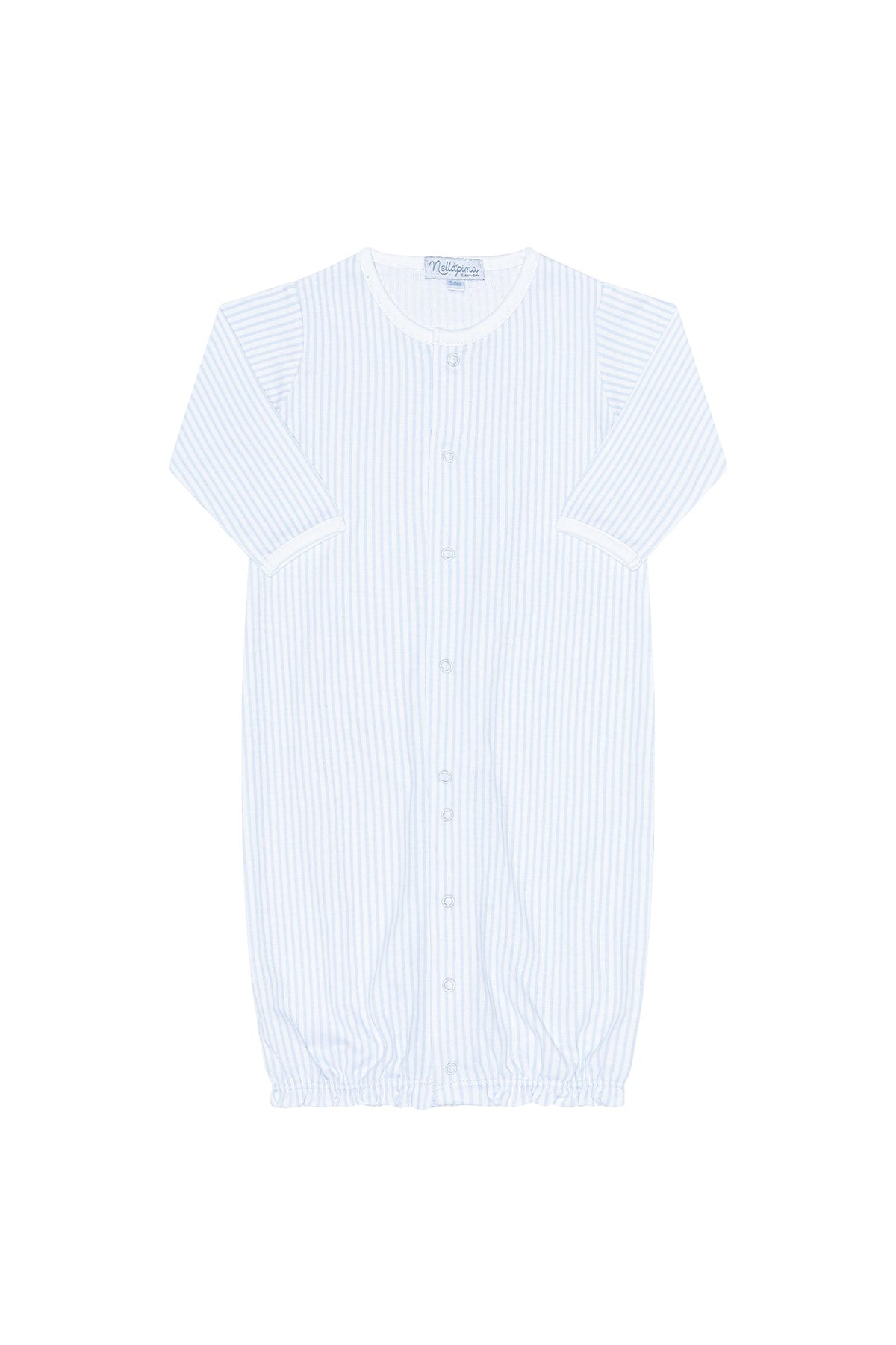 Blue Classic Stripes Converter Gown