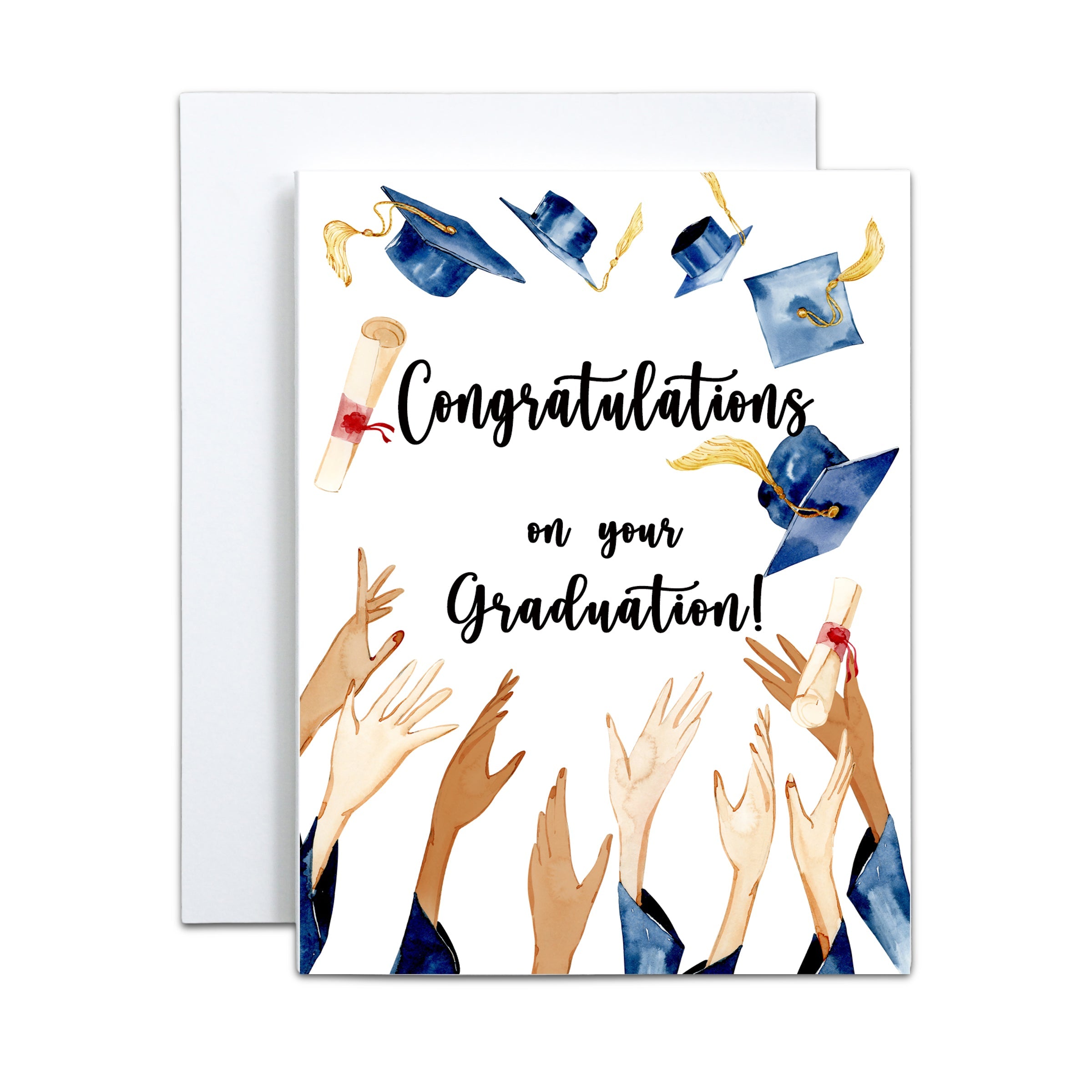 Congratulations On Your Graduation Card | Greeting Card By Josil Paperie