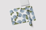 Blue Hydrangea Placemat Pad | Placemats By Josil Paperie