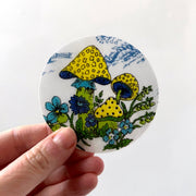 Blue Mushroom Sticker